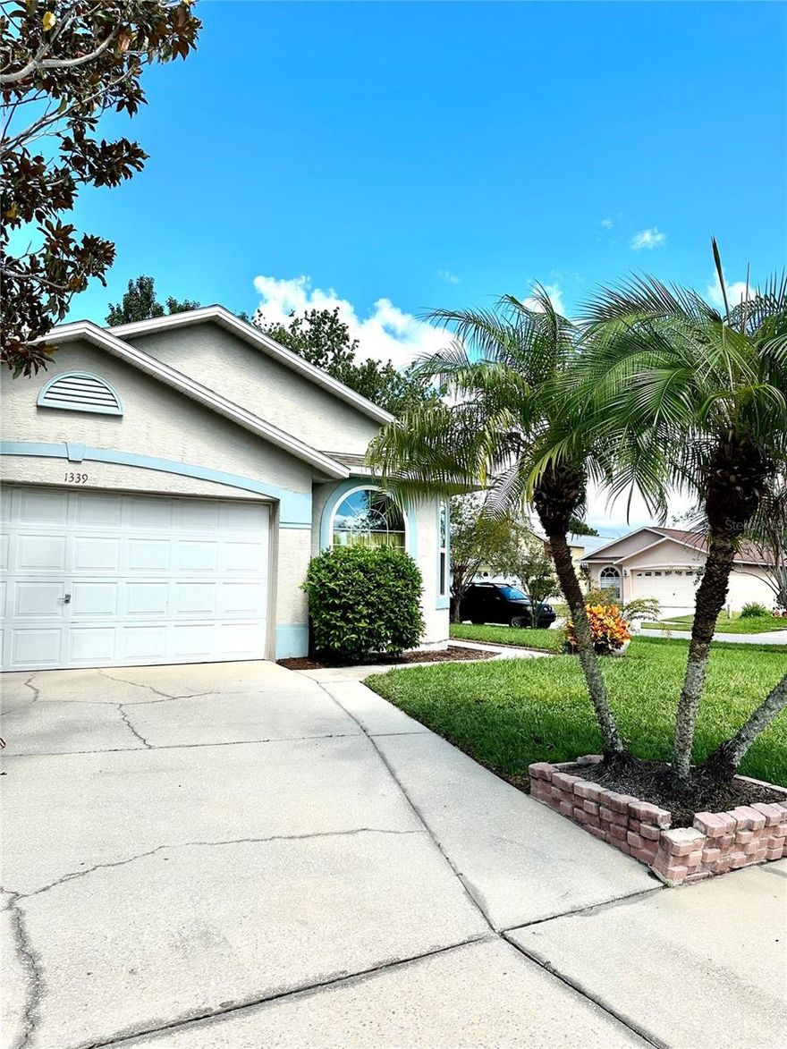 Charming 3-Bedroom Home with Pond View Near Downtown Winter Garden!Welcome to this beautifully maintained 3-bedroom, 2-bath single-story home, perfectly situated on a desirable corner lot just 2 miles from historic Downtown Winter Garden! Recently freshly painted, this home combines comfort, style, and convenience in one inviting package.Enjoy serene pond views, and take advantage of energy savings with energy-efficient windows.Inside, you’ll find updated bathrooms, a stylish new kitchen backsplash, and a spacious open layout that’s perfect for both relaxing and entertaining.Located in a friendly community that offers fantastic amenities including a clubhouse with swimming pool and a playground — ideal for families and gatherings. Plus, with quick access to the Florida Turnpike (under 3 miles away), commuting is a breeze.Don’t miss this rare opportunity of this move-in-ready home close to dining, shopping, trails, and all the charm Winter Garden has to offer!