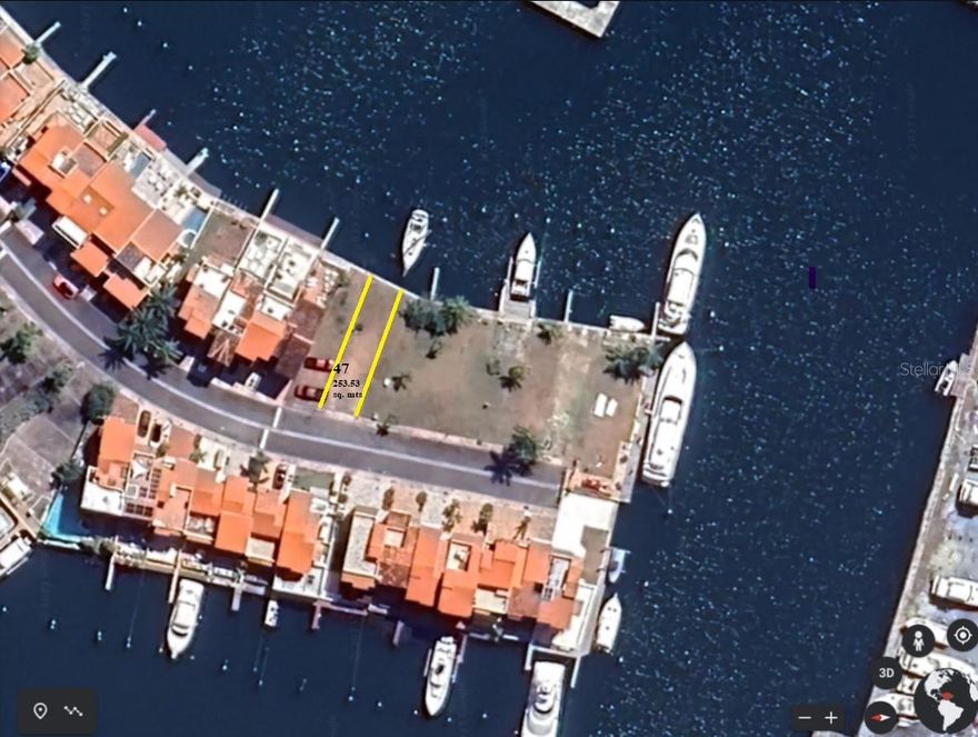 Located in the Resort Community of Palmas del Mar you will find San Miguel Island. We have a beautiful piece of land located in an enclosed community with Lined Custom Built TownHome all with their private dock. This beautiful neighborhood allows a for a distinguished neighborhood allowing an escape to your own paradise. Dock out of your home into the Sea or sit in your newly built varanda that will face the Caribbean Sea and Yacht Club. Stay in tune with nature. Come make San Miguel your land to build the home for your needs, reflection and taste.