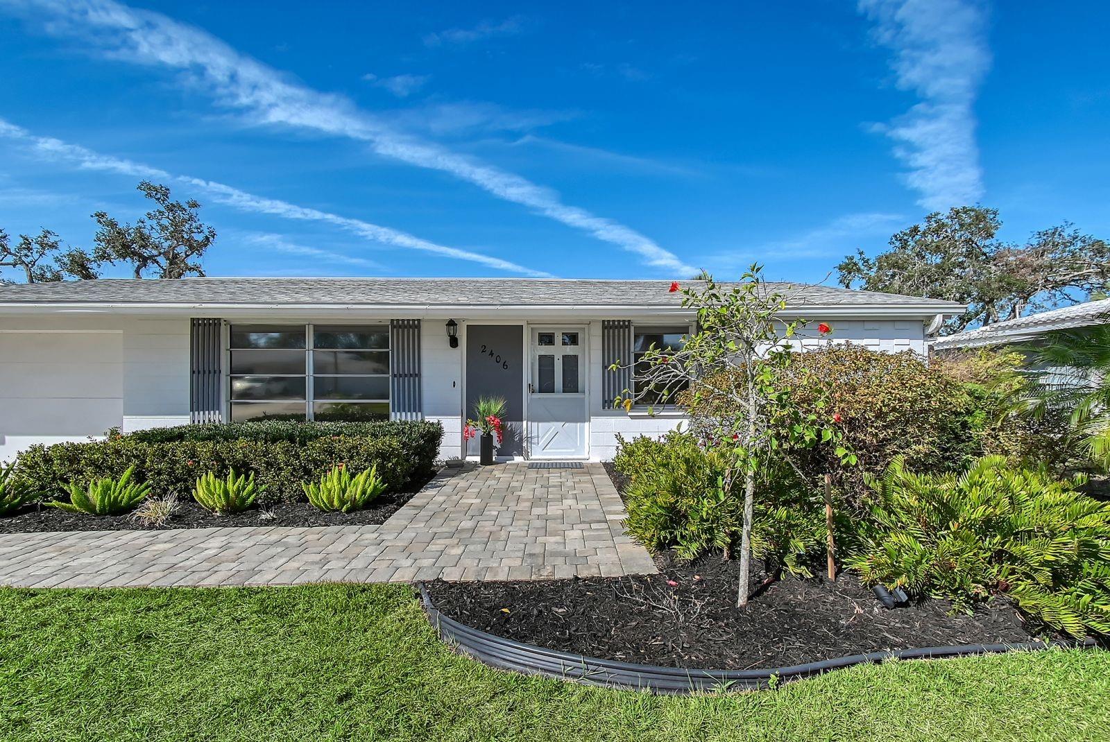 This is the Gulf Gate Gem you've been waiting for with a huge backyard! Your family & pets will love it! Located on a quiet street in sought~after GULF GATE in South Sarasota! Seller has maintained this home and it is available for immediate possession. Updates & Improvements include some of the following: Sewer Lines replaced with PVC '23*Shingle Roof replaced '16* Newer Kitchen Cabinets, Backsplash, Granite Counters & Kitchen Appliances*Guest Bathroom Updated*Carpet in both Bedrooms '25 & much more! Minutes to World Famous Siesta Key Beaches, Fine Restaurants, Gulf Gate Library, Legacy Trail, Costco, Several Gyms and A+ Schools. Cultural Downtown Sarasota is within 20 minutes with Opera, Many Wonderful Restaurants & Shops, Theatre, Selby Gardens and the UTC Mall is also within 20 minutes near I-75. Just a short drive to see Siesta Key's fabulous sunsets nightly! Make this special home yours today.