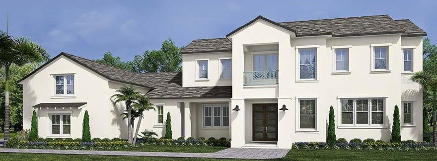 Pre-Construction. To be built. Element Home Builders is a beautiful modern farmhouse-style home that is a real showstopper. It offers 5 beds, 5 full baths, 2 half baths, an office, a loft, a game room, a pool, and an oversized 3-car garage with a above garage apartment. Upon entering the home, your eyes will immediately be drawn to the one-light sliding door that invites your eyes directly into the pool area, giving it a completely open feeling to the outdoors. The family room flows effortlessly into the dining room and kitchen. Beautiful custom cabinetry, stainless steel appliances, and quartz countertops wrap around the kitchen, making it feel like you want to spend all your time in that space. This floor plan effortlessly leads you to the game room from the kitchen through the double doors to find your retreat. The game room offers large sliding doors and opens beautifully to the back porch with a summer kitchen and fireplace for all your entertaining needs. The office is charming with French doors that lead to its own side porch. The master suite offers all the amenities you'd want in a master suite. It has a large master bathroom with a shower, a free-standing tub, and a large master closet that's larger than most bedrooms. It also had access to the office from the master. This home was made for making memories with your loved ones!