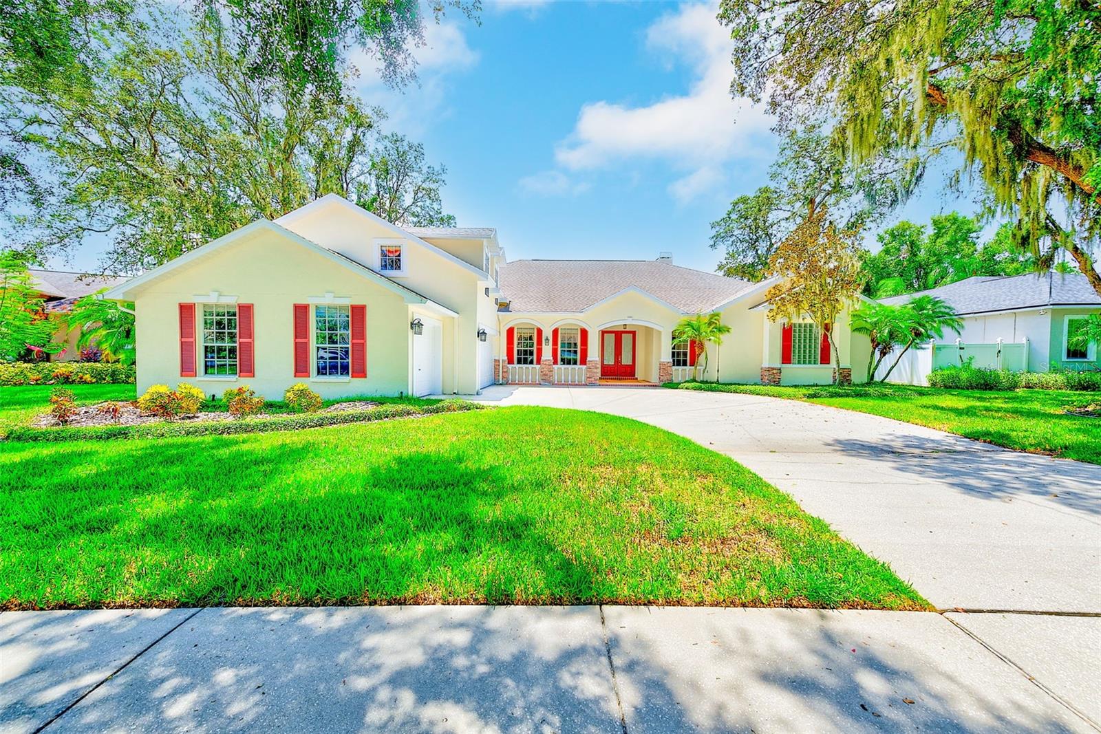 OPEN HOUSE 08/30 12PM TO 2PM Welcome to this stunning 4,000+ square foot residence, a true masterpiece featuring 5 spacious bedrooms, 4 modern bathrooms, and a convenient 3-car garage, all enhanced by the efficiency of solar panels. This home also boasts a designated office space, perfect for work or study.
Step into the heart of the home—a large kitchen equipped with elegant Corian countertops, a breakfast bar, and a generous walk-in pantry that caters to all your culinary needs. The kitchen also features a smooth top range and a cozy breakfast dinette, along with a stylish server/barista bar complete with a wet bar and abundant storage.
The impressive master suite is a sanctuary of comfort, featuring sliding glass doors that lead directly to the captivating lanai area. The recently renovated master bathroom embraces luxury with a garden tub complete with Jacuzzi jets, a walk-in shower, dual sinks, and a dedicated makeup vanity. Bedrooms 2 and 3 share a well-appointed Jack & Jill full bathroom, while the guest bedroom 4 has its own accessible full bath with a walk-in shower. Bedroom 5, conveniently located on the second floor, comes complete with a private full bath, making it perfect for guests or older children.
The large living room is designed for family gatherings and features a cozy wood-burning fireplace and beautiful laminate flooring. You'll appreciate the spacious laundry room located near the garage entrance, making household chores a breeze. Additional highlights include a formal dining room perfect for entertaining and a quaint breakfast nook in the kitchen.
The property's massive fully fenced backyard is a private retreat, complete with convenient access to a pool bath—ideal for outdoor fun and gatherings. The exterior was freshly painted in 2025, ensuring curb appeal.
Situated in a prime location in Valrico, this home is conveniently close to shopping, dining, and an A-rated school district, making it perfect for families. River Ridge Reserve is a charming, smaller community with a low HOA fee and no CDD fee, featuring a single street for tranquil living. Enjoy quick access to highways, beaches, exceptional schools, shopping, golf courses, family entertainment, and the new South Hillsborough VA Clinic, all right nearby.
Don’t miss your chance to own this incredible home! Call today to schedule your private showing and experience all that this exceptional property has to give!