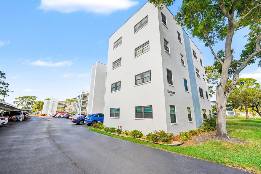Located in a highly sought-after 55+ age-restricted community in St. Petersburg, this beautifully updated condo offers the perfect blend of comfort, convenience, and active Florida living. Filled with tons of natural light, the home features an open floor plan that creates an inviting and airy atmosphere throughout. The renovated open-concept kitchen is perfect for entertaining, offering modern finishes, generous counter space, and seamless flow into the living and dining areas. The spacious bedroom includes oversized closets, while the screened-in balcony provides the perfect place to relax and enjoy peaceful pond views.

Residents enjoy a vibrant social lifestyle with an incredible lineup of amenities including six sparkling swimming pools, tennis courts, pickleball, shuffleboard, scenic walking and biking trails, picnic areas with grills, and a beautifully appointed central clubhouse featuring a fitness center, library, billiards room, card room, and spaces for year-round social events. Whether you prefer staying active or simply relaxing in the Florida sunshine, this community offers something for everyone.

The location is unbeatable — less than a mile from Publix, minutes to the VA Hospital, surrounded by countless dining and shopping options, and just a short drive to the world-famous Gulf Coast beaches. This is Florida living at its finest!
