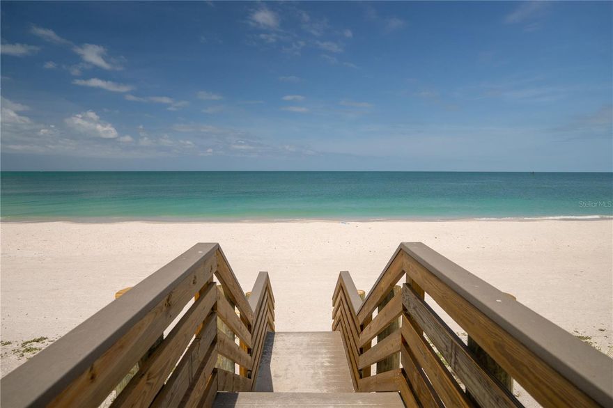 Seriously! They Don't make views like this, not even AI. Enjoy the most incredible sunsets and sunrises daily. The direct beachfront balcony is action packed. Starting from the breathtaking Gulf views of one of the world's most famous beaches to watching the Dolphins and Manatees making their way along the coast, to the views of Tampa Bay on the other side , this directly facing west 6th floor 2 bed 2 bath corner condo has its own deeded under building parking space which gives you easy access to your condo. The location is amazing being steps away from the 8th avenue artsy pass a grille downtown district which is comprised of local shops and restaurants.  This is Proper Pass a grille