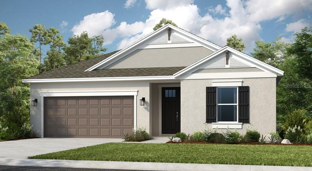 Under Construction. New Construction - November Completion! Built by Taylor Morrison, America's Most Trusted Homebuilder. Welcome to the Grenada at 840 Steel Drive in Indigo Creek! Step onto the front porch and into a welcoming foyer with a secondary bedroom, full bath, and a versatile study nearby. The open-concept kitchen flows seamlessly into the dining and great room, leading to a lanai for outdoor living. Just off the kitchen, you’ll find two more bedrooms, a shared bath, and a laundry room. The private primary suite is tucked away and features a spa-inspired bath and a spacious walk-in closet. This vibrant community features thoughtfully designed homes with open layouts and charming curb appeal. Enjoy lake views, planned amenities like a pool, dog park, and nature boardwalk, plus a certified butterfly garden and nature playscape. Additional Highlights Include: Shower in place of tub at bath 3, pocket sliding glass door at great room, gourmet kitchen, 8' doors, study in place of flex, and outdoor kitchen rough-in. Photos are for representative purposes only. MLS#TB8410130