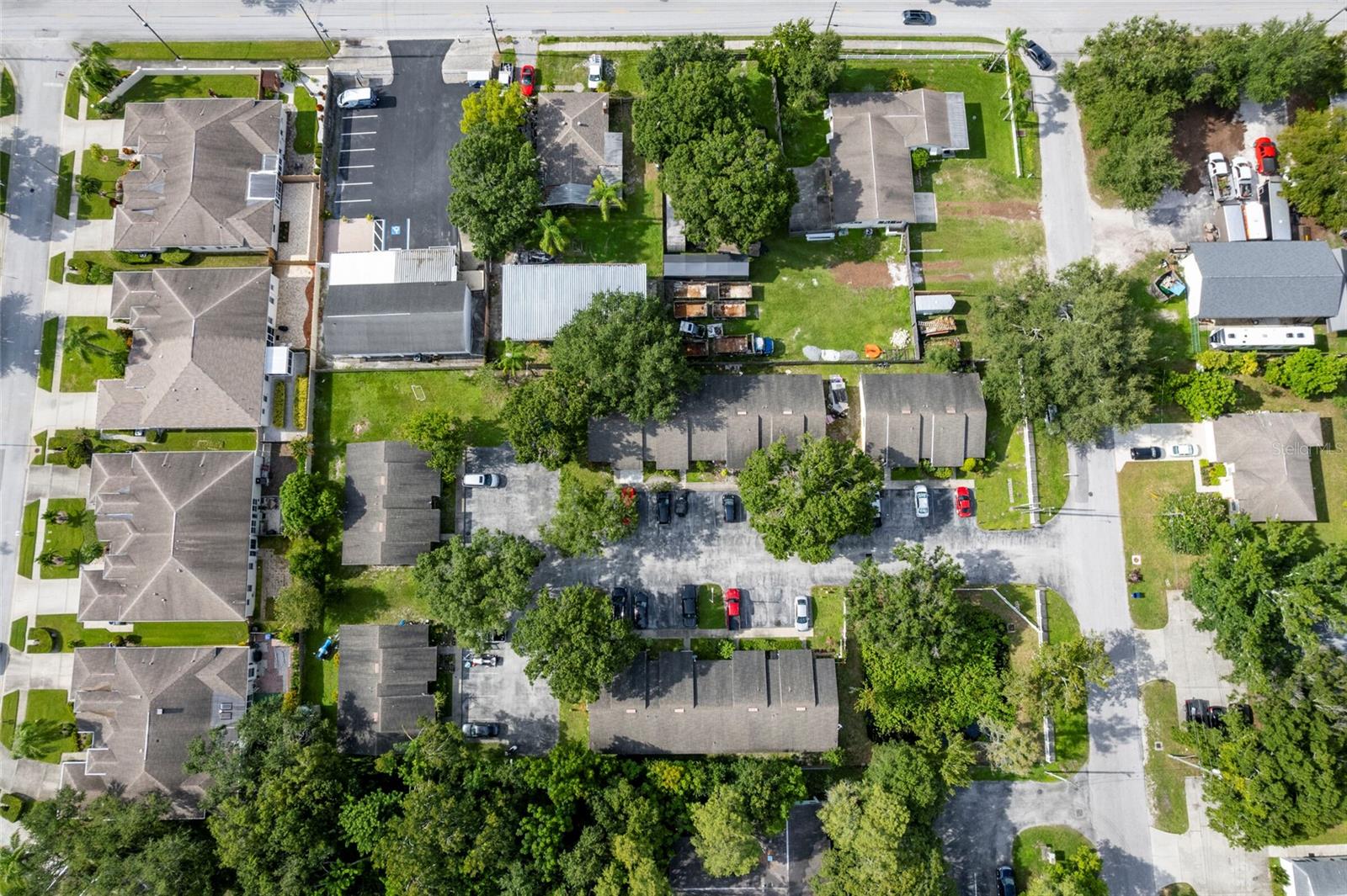 Apartment complex for sale in the countryside area of Clearwater, FL. Catty Corner from the Countryside mall, the property sits on a quiet, generous sized lot, boasting 1.42 acres. The 14 units each consist of identical 2 bedroom, one and a half bath layouts, 900 square feet. Each with refrigerators, ranges, dishwashers, and washer and dryer hookups in the screened lanai. Additionally, the property offers block construction and high elevation, built in 1984. Outstanding long-term tenants in place with annual leases. Don't wait!