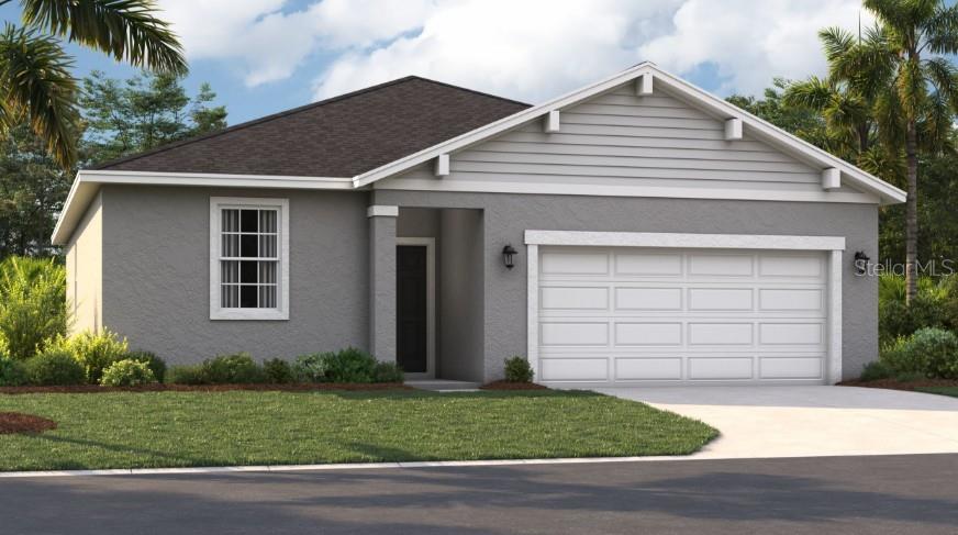 One or more photo(s) has been virtually staged. Under Construction. Avalon Park Tavares is a quaint live-work-play community featuring tree-lined streets, waterways, and the charm of a small-town lifestyle. Stanley Martin Homes offers affordable living and modern townhome design, combining comfort and style with the timeless appeal of this unique neighborhood. As part of this 155-acre community, homeowners will enjoy commercial and recreational spaces focused on the health and well-being of its residents. Nestled in the serene landscape of Lake Hermosa, Avalon Park Tavares combines a lifestyle where homeowners feel connected to their neighbors and involved in their community. Market Street will be the center of it all, where shopping, dining, and recreational options will abound. Not limited to Market Street, Avalon Park Tavares offers acres of parks, walking trails, lakes, and more.
The Portland is the perfect plan to take advantage of the Florida lifestyle. In this home, guests are greeted by a covered entryway that leads to a spacious living area on the main level. No matter where you are in this space, the open floor plan is a great place to entertain family and friends. The kitchen island allows for natural movement through the main level, keeping the kitchen as the focal point of the home. Two spacious bedrooms share a bathroom on the main level, and the true showcase of this home is the primary suite, which offers the utmost in luxury and privacy. It has everything you need with dual vanities, a large walk-in closet, and a walk-in shower. This home is an oasis for those looking for a new construction home, built for the way you live!