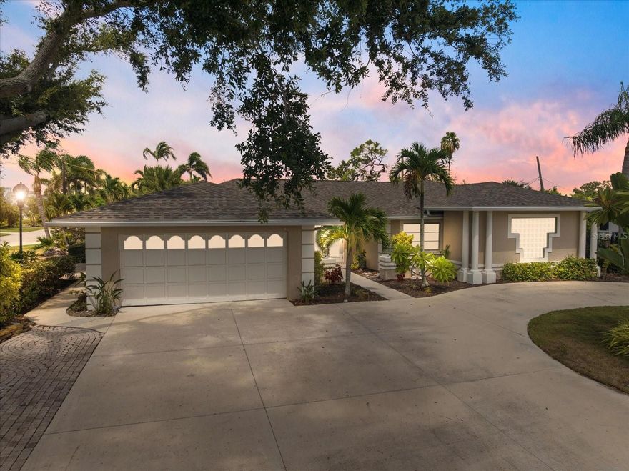 Welcome to 315 Park Blvd N — a spacious, versatile pool home perfectly positioned on a large corner lot in the heart of Venice Island. This 4-bedroom, 3-bath property offers room to spread out, entertain, or host long-term guests with ease. From the moment you arrive, you’ll notice the classic Florida charm — mature landscaping, a generous lot, and a welcoming front entry. Inside, the home features distinct yet connected living spaces with a natural flow from room to room, all complemented by tile and laminate flooring throughout. At the center of the home is the spacious kitchen — truly the heart of the layout. With abundant storage, ample counter space, and a pass-through window to the pool deck, it's made for everyday living and effortless entertaining. Whether you're prepping meals, hosting family, or just chatting over coffee, this kitchen connects the whole home. The living and dining areas are bright and inviting, with plenty of room to relax or gather. The primary suite offers a peaceful retreat with its own private bath and generous closet space. One of the most unique and valuable features is the main bathroom, which also functions as a reinforced safe room/storm room. Constructed with concrete and hurricane-rated block, it’s a thoughtful upgrade that offers extra peace of mind during Florida’s storm season — without sacrificing comfort or style. And for even greater protection, the home is equipped with a whole-home generator, powered by a private, buried gas tank — ensuring continuous power when you need it most. What truly sets this property apart is the separate in-law suite — complete with its own entrance, driveway, living space, kitchenette, and bath. It’s ideal for extended family, guests, or even income potential. Outside, the home opens to a sprawling pool and outdoor entertainment area. The screened-in lanai offers both shade and sun, with room to dine, lounge, and play. The oversized pool deck wraps around a sparkling pool and features plenty of space for outdoor furniture, grilling, or simply enjoying the peaceful island breeze. The corner lot gives you even more green space to enjoy or expand on down the road. Additional highlights include a large laundry/utility room, a brand-new roof, X FLOOD ZONE, and no HOA restrictions. Best of all, you’re just a short walk or bike ride from Venice Beach, the shops and restaurants of Historic Downtown Venice, and the lifestyle that makes island living so special. Don’t miss this rare opportunity to own a flexible, well-located, and feature-packed home in one of Venice Island’s most desirable neighborhoods. Schedule your private tour today!