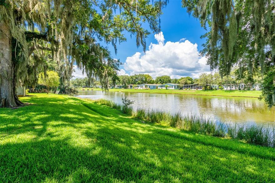 Majestic views of the Intracoastal Waterway can be yours in this beautiful and well-kept lot. Sit on the deck or in the living room with a wall of windows facing the water and enjoy the park like setting and watch the yachts and dolphins go by in your own front yard. Bring a golf cart or motorcycle. The Edgewater Landing is an active 55 + community where you own the land and pay NO lot rent. HOA dues include high speed internet and platinum cable tv service. There is both a fishing dock and boat ramp launch with an observation deck. You may either store an RV or a boat in a designated storage lot if available. The clubhouse has a pool, spa, exercise gym, wood shop, shuffleboard, pickleball, tennis and bocci ball. Many clubs and activities are happening all the time. Don't miss out on this lovely lot on the riverfront. These Lot's don't come on the market often. LOT SIZE IS 81 FT WIDE AT ROAD 59 FT AT WATER 117 LENGTH.

Amenities

Boat Launch/Observation Deck

Bocce Court

Clubhouse

Exercise Room

Stationary bikes

Treadmills

Elliptical trainer

Free weights

Universal Gym
