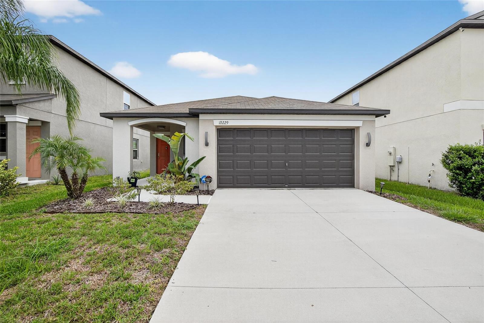 Built in 2021, this beautifully maintained home in the desirable Timber Creek community combines modern design with everyday comfort. From the moment you step inside, the open and airy floor plan creates a welcoming sense of space. The expansive Great Room is the heart of the home?perfect for both relaxing evenings and lively gatherings?enhanced by sleek tile flooring that blends style with low-maintenance convenience. The open-concept kitchen flows seamlessly into the living area and features a large center island, ideal for meal prep, casual dining, or gathering with loved ones. Rich cabinetry, stainless steel appliances, and a dedicated coffee bar make this kitchen as functional as it is inviting. The adjoining dining area creates a natural flow, making entertaining effortless. Bedrooms are thoughtfully positioned for privacy, providing a restful retreat at the end of the day. With its recent construction, you?ll enjoy peace of mind knowing the systems, finishes, and energy-efficient features are all up to date. Located just minutes from shopping, dining, and everyday conveniences, Timber Creek offers a peaceful neighborhood feel with prime access to everything you need. Whether you?re searching for your first home,