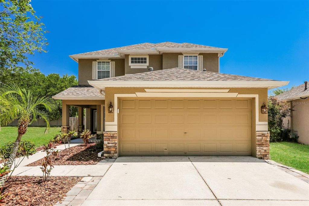Photo of 7840 Bristol Park Drive, Apollo Beach, FL 33572 (MLS # TB8502666)