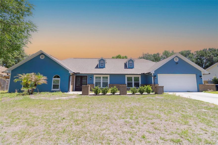 Welcome to this beautifully maintained 4-bedroom home in Brandon, FL located in the highly desirable Bloomingdale Estates community. This 2,399 sq ft home sits on a spacious 0.30-acre lot with no CDD and low optional HOA, offering the perfect combination of space, freedom, and location.
*Enjoy Florida outdoor living with a fully fenced backyard, screened-in lanai, paver patio, shed, and playground—ideal for entertaining, pets, and family gatherings. Plenty of room to park work vehicles, trucks, trailers, boats, or recreational toys right at home—a rare find in this area!
*Inside features vaulted ceilings, skylights, open floor plan, and a cozy brick fireplace. The updated kitchen includes granite countertops, stainless steel appliances, pot filler, soft-close cabinets, and a large breakfast bar—perfect for hosting and everyday living.
*Major upgrades include NEW ROOF (2023), A/C (2020), water heater (2018), and updated windows (2017)—giving buyers peace of mind.
*Located near top-rated schools, shopping, dining, parks, and major highways with easy access to Tampa. Just minutes to Amalie Arena, downtown Tampa, and under an hour to St. Pete/Clearwater beaches.
*Homes in Bloomingdale Estates with this much space and flexibility rarely come available—schedule your private showing today!
All measurements are approximate and should be verified by buyer.