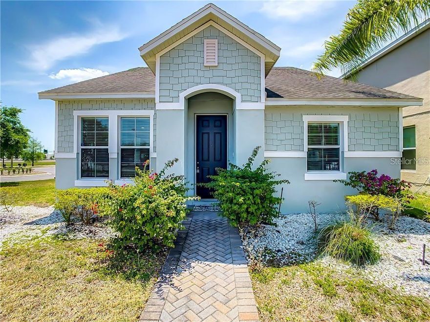 Welcome to Millenia Park! Located in the heart of Millenia, this charming 3 bedroom, 2.5 bathroom home sits within a gated community with 24 hour security. The master suite is conveniently located on the first floor, offering privacy and easy access. Inside, you’ll find an open floor plan that blends the living and dining areas, perfect for everyday living and entertaining. The modern kitchen features all wood cabinetry, a custom tiled backsplash, quartz counter tops, stainless steel appliances, and beautiful fixtures. Upstairs are two spacious guest bedrooms, ideal for family or visitors. Situated on a corner lot, the home provides extra outdoor space for relaxing or play. All of this, just minutes from the Millenia Mall, with quick access to I 4, 408, and the Turnpike. Experience the perfect balance of comfort, style, and convenience in this lovely home.