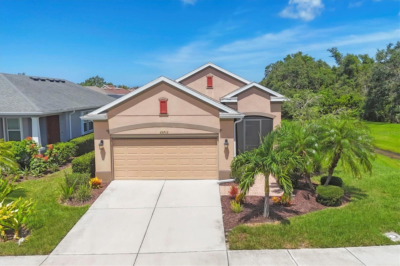 You Found It! Welcome to your slice of Florida paradise in Keyway Place—a gated, maintenance-free community of just 70 homes. This beautifully maintained 2016-built residence offers over 1,500 sq ft of thoughtfully designed living space, featuring 3 bedrooms, 2 baths, and a split floor plan for enhanced privacy and comfort. With no CDD fees and low HOA fees, this home is a rare find!
The chef’s kitchen is equipped with granite countertops, stainless steel appliances, wood cabinetry, a center island with seating, breakfast bar, and closet pantry—perfect for entertaining or everyday living. Stylish upgrades throughout include tile flooring, crown molding, shiplap accents, tray ceilings, and 5” baseboards.
Unwind on the extended screened lanai with peaceful pond views—enhanced by a retractable awning with lights for year-round comfort, rain or shine. The primary suite features a serene pond view, walk-in closet, and ensuite bath with dual vanity, private commode, and a large walk-in shower. Two spacious guest bedrooms, a generous guest bath, and a dedicated laundry room add to the home’s functionality.
Additional features include a 2-car garage with insulated door and garage screen, as well as a screened front porch entry. The heated and chilled community pool, pool deck, and restrooms are just a short stroll away. Residents also enjoy a walking path around a scenic lake, ideal for birdwatching and enjoying Florida’s natural beauty.
Located just 3 miles from Manasota Beach and close to Englewood Beach, Venice, Venice Island, and Wellen Park. Enjoy everything this area has to offer like, local farmers markets, boating, dining, fishing and shopping—this home offers the best of the Florida lifestyle. Whether you're seeking a full-time residence or seasonal retreat, you’ll fall in love with the nature, small-town charm, and coastal serenity that Keyway Place offers.
The lifestyle will last a lifetime—but this opportunity won’t!.... Contact me for your private showing!