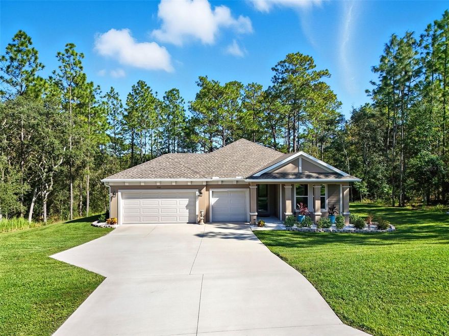 One or more photo(s) has been virtually staged. Welcome to 5361 Peppermint Drive, a stunning 4-bedroom, 2.5-bath home that combines the best of modern construction with thoughtful, high-quality upgrades that make it truly better than new. Every detail has been carefully chosen to elevate comfort, style, and functionality—so all that’s left for you to do is move in and enjoy. From the moment you arrive, you’ll appreciate the enhanced curb appeal—complete with freshly added landscaping, decorative stone accents, and full gutter system for year-round protection and easy maintenance. Inside, you’re greeted by a bright, open layout filled with natural light and a warm, inviting flow perfect for entertaining or simply relaxing at home.
The spacious kitchen is the heart of the home, featuring modern cabinetry, sleek finishes, and a bespoke refrigerator that adds both beauty and practicality to the space. A generous island offers extra prep space and casual dining, opening to the main living and dining areas for effortless gathering. The primary suite is a true retreat, offering a tranquil atmosphere, a large walk-in closet, and a private ensuite bath with dual sinks and elegant finishes. Three additional bedrooms and a conveniently located half bath provide flexibility for guests, a home office, or a growing family. Step outside to enjoy your private backyard—already enhanced with beautiful landscaping and decorative stonework, creating a relaxing outdoor oasis ready for your personal touch. Why wait for new construction when you can have it all—plus more—right now? With every major upgrade already complete, this home delivers exceptional value, modern design, and the peace of mind that comes with quality craftsmanship and attention to detail. Conveniently located near shopping, dining, and recreation, 5361 Peppermint Drive offers the perfect blend of comfort, convenience, and contemporary living. Don’t miss the opportunity to make this better-than-new home yours!