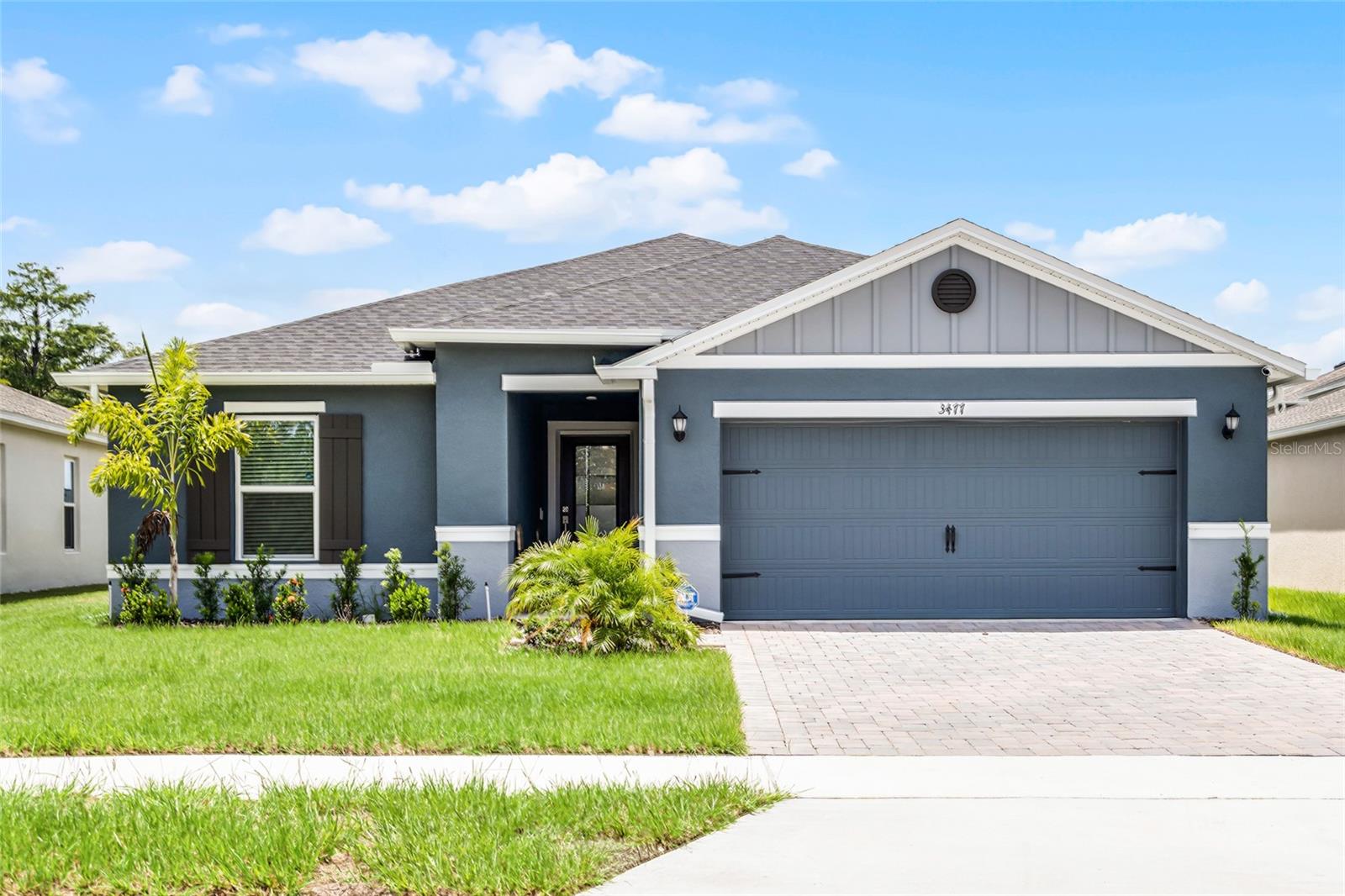 This NEARLY NEW well-maintained home offers just over 1,700
square feet of comfortable living space. It includes 4 bedrooms and 2
bathrooms in a layout that supports both everyday living and quiet
downtime.
The primary bedroom features plenty of natural light, a walk-in closet, and an
en-suite bathroom with a dual sink vanity and walk-in shower. Three additional
bedrooms provide flexible options for guests, a home office, or hobbies. The
second bathroom is centrally located and includes modern fixtures.
The main living area has an open layout that connects the living room, dining
space, and kitchen—great for both relaxing and entertaining. The kitchen
includes generous counter space, oversized island for dining, entertaining and
meal prep. There is ample cabinet storage, and stainless steel appliances.
Outside, the backyard with a screened in Lanai, conservation and pond view, offers
room to enjoy the outdoors at your own pace—whether for gardening, play, or
simple unwinding.
Located in The Sanctuary in Clermont, a peaceful, quiet neighborhood positioned
for growth, with easy access to schools, shopping, dining, and major roads,
this home is a great choice for anyone looking to settle into the Clermont
area. To make this opportunity even sweeter the Owner is offering to help buy
down your interest rate. Ask for more details!