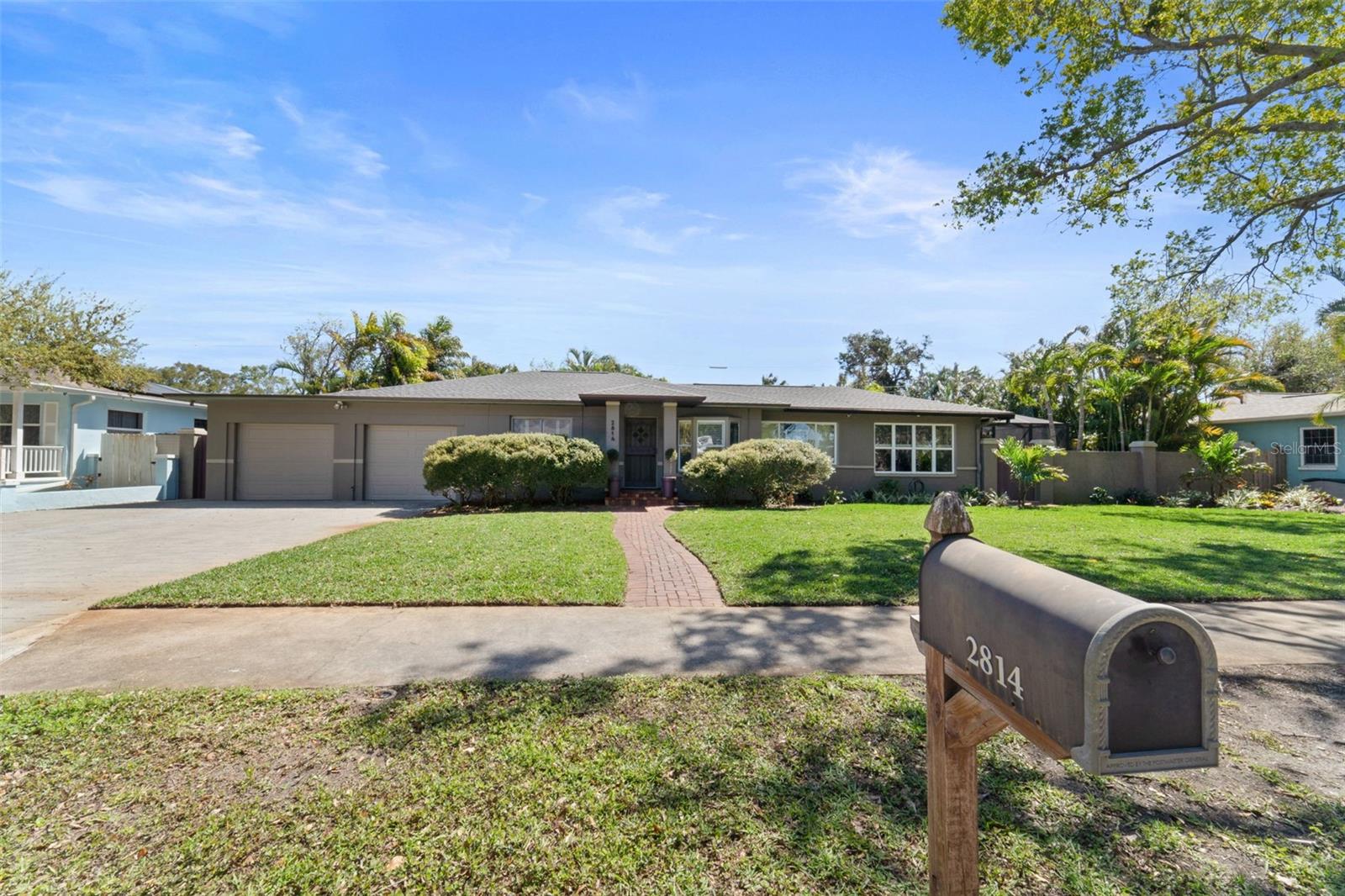 Discover your own private retreat in the heart of Gulfport! This beautifully updated 3-bedroom, 2-bath, single-family home sits on a rare double lot and includes a two-car garage - a unique feature in this sought after neighborhood.
With over 1,800 sq. ft. of living space, this home blends modern comfort with classic Florida character. A hallmark of its design, the home features plaster walls that curve seamlessly into the ceiling, creating distinctive coved ceilings - a timeless architectural element that adds warmth and charm to the living space.
Step into the backyard and feel like you've entered a private resort. A sparkling screened-in pool takes center stage, surrounded by lush tropical landscaping and swaying palms, creating a tranquil oasis perfect for year-round enjoyment. There's ample space for outdoor dining, lounging, and hosting gatherings, all protected by a screened enclosure that keeps the outdoors enjoyable and bug-free. Whether you're entertaining a crowd, enjoying quiet mornings by the pool, or unwind after a day at the beach, this backyard is designed for pure relaxation and fun. Gorgeous pool is equiped with a heater and chiller for your comfort any time of the year.
The primary suite offers a serene retreat, while two additional bedrooms provide flexible space for family, guests, or a home office.
Perched at a comfortable elevation of approximately 11 feet above sea level, this oasis is located one block off the Gulfport Marina and within walking distance of the vibrant waterfront district, shopping, dining, and beautiful Gulf beaches, this home truly has it all.
