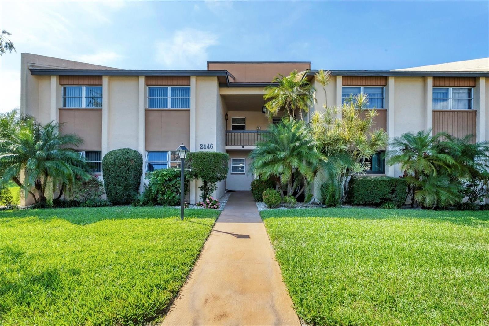Escape to Paradise in Forest Lakes Village! PRICED TO SELL - You will relish the extended square footage of your light and bright family room with HIGH CEILINGS and an OPEN FLOOR PLAN. Welcome home to your spacious 2 bed/2 bath condo perfectly situated just minutes from Siesta Key, and just around the corner from the Legacy Trail. This pet friendly, 55+ community includes fantastic amenities, like the year round HEATED POOL, exercise room, library, billiards and card tables, plus a grill area for outdoor gatherings! The large living and dining room enjoy the afternoon sun through the fabulous wall of windows, inviting you to enjoy the sunset views. The spacious bedrooms, ample storage for all your toys and the fabulous amenities are hallmarks of the ideal Florida lifestyle this well maintained, FULLY FURNISHED unit offer! The ease of covered, assigned parking just steps from your door, makes your daily beach trips effortless! This one has it all! Drop your bags and relax, in this light and bright condo in a quiet, amenity rich community, ideally located just around the corner from shops and eateries, close to all the Sarasota activities, and just minutes from the sand in your toes on SIESTA KEY!