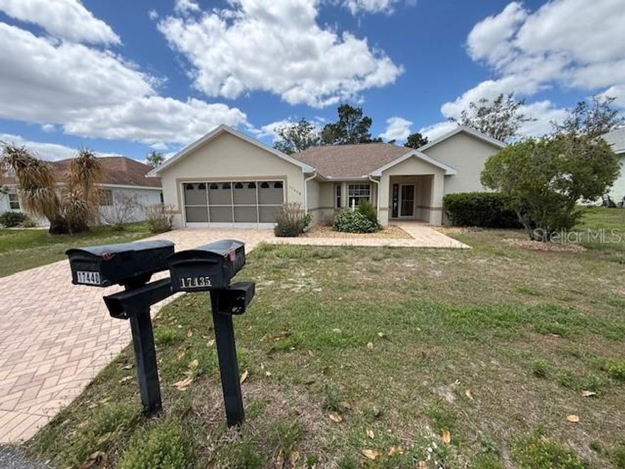 One or more photo(s) has been virtually staged. Welcome to this beautifully renovated 1-story home located in the highly desirable 55+ gated community of Stonecrest. This move-in ready property features spacious bedrooms and 2 full baths, offering comfort and functionality throughout. The large living room flows seamlessly to a covered patio, ideal for relaxing or entertaining.

The fully remodeled kitchen showcases new cabinetry, quartz countertops, modern hardware, and stainless steel appliances—designed to impress and built for everyday living. Additional updates include a recently painted exterior and a newly replaced HVAC system, providing added value and peace of mind.

Enjoy resort-style amenities within the community, including three outdoor pools, a heated indoor pool, fitness center, billiards room, golf course, bocce ball, and shuffleboard courts.

This property presents an excellent opportunity to enjoy low-maintenance living in a vibrant community.

Hurry—schedule your private tour today before this home is sold!