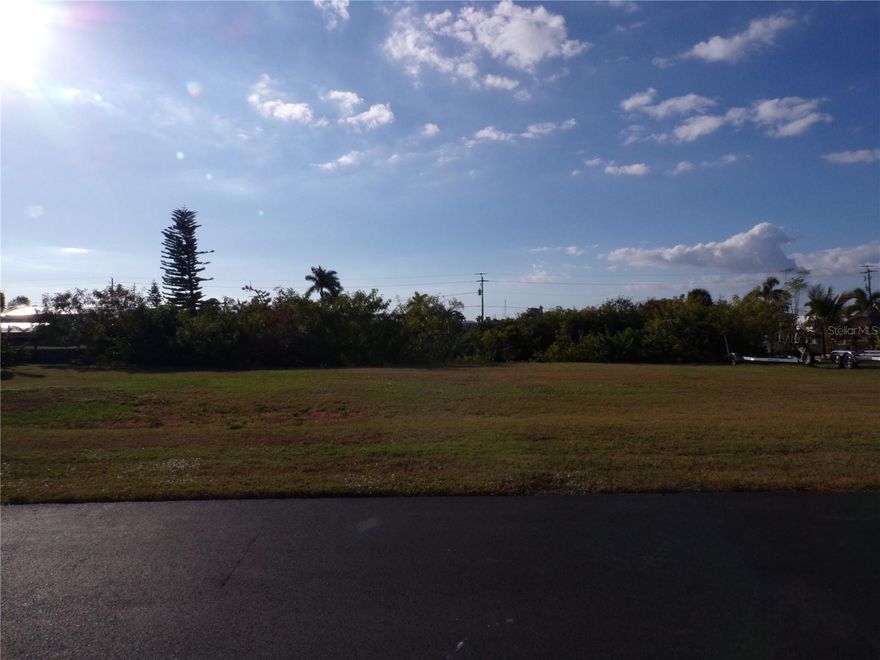 This lot has over 100 feet of Direct Gulf Access Saltwater Sailboat Canal, with Less than 10 minutes to Charlotte Harbor, imagine living on this quiet street in the deed restricted community of Pelican Pointe. This lot would a great place to build your dream home and retire or raise your family. Less than 5 miles to I75, and less than 5 miles to Punta Gorda Airport, makes this location an easy commute to almost anywhere, 31 miles to Chadwick park at Englewood Beach with amazing sunsets, 11 miles to Port Charlotte Town Center and only 3.5 miles Punta Gorda Historic district and waterfront park with lots of shopping and dining options. From this lot you could easily bike to downtown Punta Gorda also the Tampa Bay Rays spring training and the fairgrounds are just minutes away, and multiple golf courses and some of the best boating and fishing in all of Florida. Red Soxs, Orioles, Twins and Braves spring training all within an hour’s drive. Buyer and buyers rep responsible for determining environment conditions and endangered species restrictions. This lot is priced to sell so please call for availability! This lot is at a great price point for the investor call today.