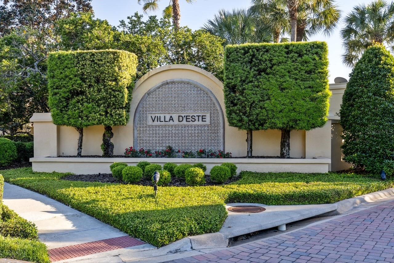VILLA D ESTE AT SWEETWATER COUNTRY - Residential