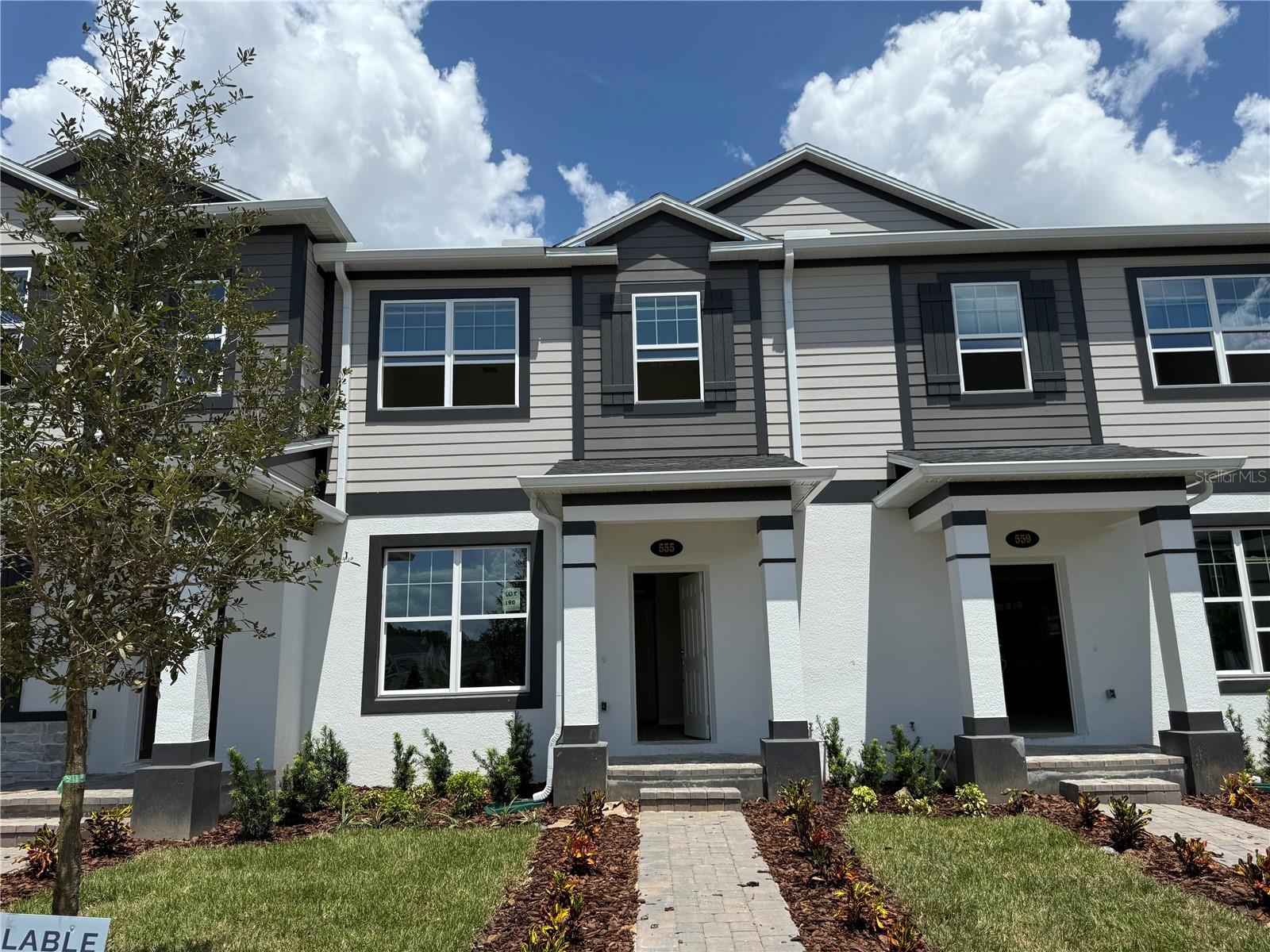 Under Construction. Discover this beautiful new construction townhome at 555 Pothos Street in Apopka! This charming townhome features 3 bedrooms, 2.5 bathrooms, an open-concept living space, a 2-car garage, and more. This new construction townhome provides the perfect blend of comfort and functionality. The open-concept living space creates a welcoming atmosphere for family gatherings and entertaining guests. The design prioritizes flow and connectivity between rooms while maintaining distinct living areas. Upstairs, you'll find the spacious owner's bedroom, offering privacy and comfort away from the main living areas. The two additional bedrooms provide ample space for family members, guests, or home offices, depending on your needs. Located in Apopka, this townhome places you in a welcoming neighborhood with convenient access to local amenities. Nearby parks offer recreational opportunities for outdoor enthusiasts and families alike. Don't miss this opportunity to own a beautifully designed new construction home in a desirable location!
