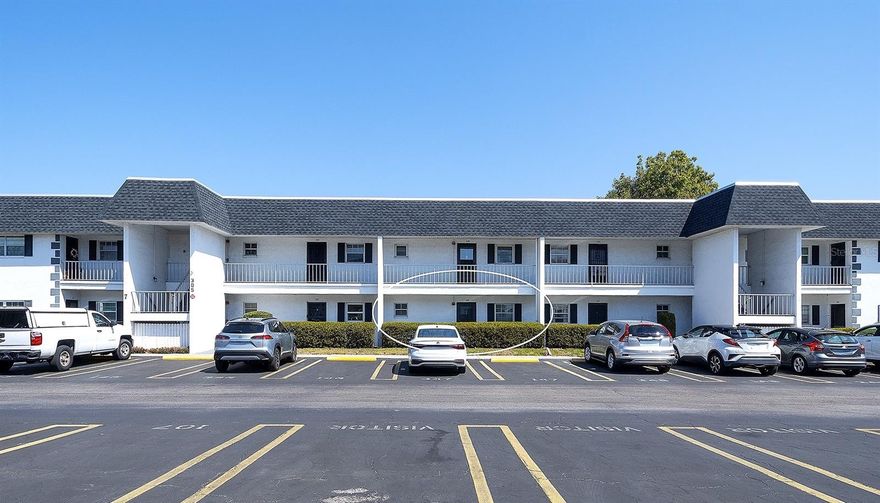 Delightfully fresh & bright, well-maintained & move-in ready...1Bed/1Bath...FIRST FLOOR unit with NO STEPS to climb...in the 55+ community of BURGUNDY ONE. This unit is tastefully FURNISHED with several UPGRADES including...NEWER AC...NEWER WALK-IN SHOWER...NEW TOILET...NEW ELECTRIC & LIGHTING in the kitchen & living room...NEWER RANGE...and NEWER DISHWASHER. This unit also has a stack WASHER & DRYER. You will enjoy the full-length LANAI with its calming view into the nice, big greenspace out back. The heated pool is just a short walk from your door. This community is PET-FRIENDLY, too! The low monthly fee includes, but not limited to, cable tv, internet, water, sewer, trash, exterior building & grounds maintenance, manager, heated pool and other amenties. Burgundy is ideally located in the heart of Bradenton with easy access to shopping, restaurants, golf, and only minutes to our beautiful beaches on Anna Maria Island. Whether you're a fulltime resident or snowbird, you'll enjoy the Florida lifestyle in this relaxing home in this quiet and friendly community.