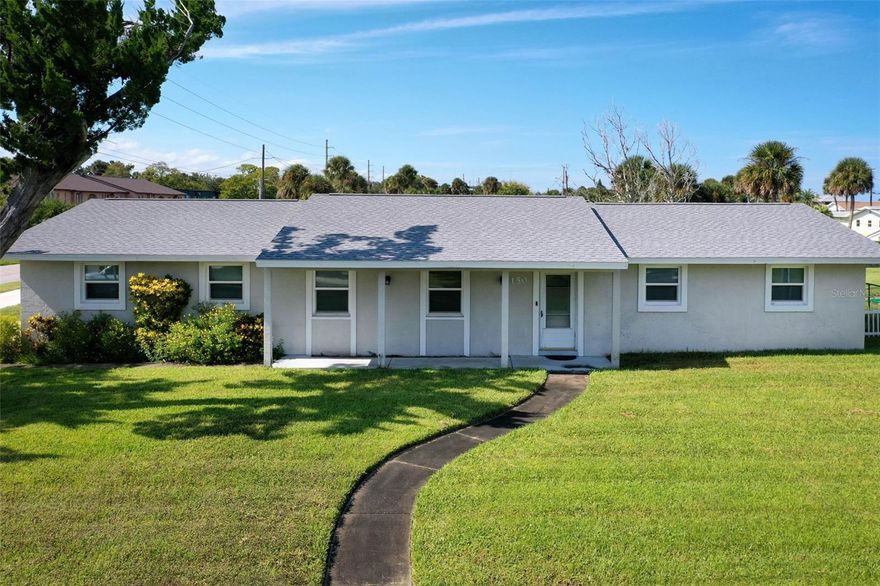 RELAX BY THE RIVER IN THIS MOVE-IN READY RETREAT ON REEF ROAD! MOVE RIGHT IN OR INVEST WITH CONFIDENCE in this beautifully updated 3 Bedroom 2 Bathroom home on a spacious corner lot—only steps from The Intracoastal Waterway! From the tasteful updates and natural sunlight on the inside to the ocean air and coastal feel on the outside, this home embodies FLORIDA LIVING! Combine that with the PEACE OF MIND that comes from knowing you have a 2024 Roof, Updated Electrical/Plumbing and PGT-Rated Windows/Sliding Doors and you have a must-see property! Private, fenced-in backyard and patio is perfect for morning coffee, outdoor dining, and breezy evenings! Additional Features of the Home Include: Beautiful Laminate Flooring Throughout, Two Car Side Entry Garage, Updated Kitchen Cabinets and Countertops, Spacious Indoor Laundry Room, Reliable Rental Returns for Investors and SO MUCH MORE.GREAT LOCATION: close to schools, shopping, parks, golf courses and less than 3 miles from THE BEACH! Call to schedule your showing today!