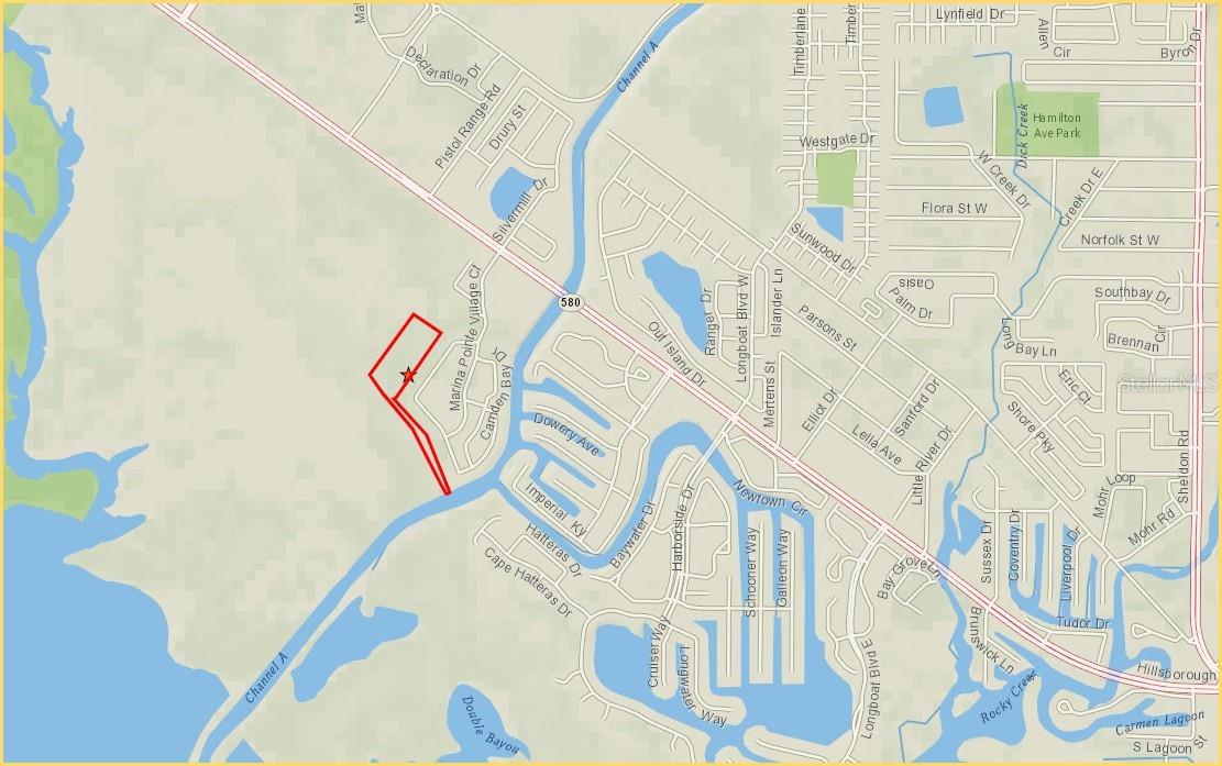 This vacant land offers a unique opportunity for investment. Located in Tampa, Florida the property is 12.45 acres in size. The land is currently undeveloped and may require clearing or preparation for construction. The buyer and buyer's agent are responsible for verifying all restrictions, lot dimensions, and the availability of utilities, as well as conducting inspections for potential issues such as scrub jay, tortoise, flood, and other environmental considerations. Attached to this listing is a Wetland Map for reference, indicating potential wetland areas on the property. Please note that these areas may impact the buildability of the land, and further investigation is recommended. There is currently no knowledge of any access points to the property, and buyers are advised to conduct their own research or due diligence regarding access.