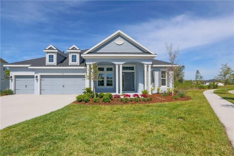 Photo of 3985 Grand Lakeview Way, Land O Lakes, FL 34638 (MLS # TB8529486)