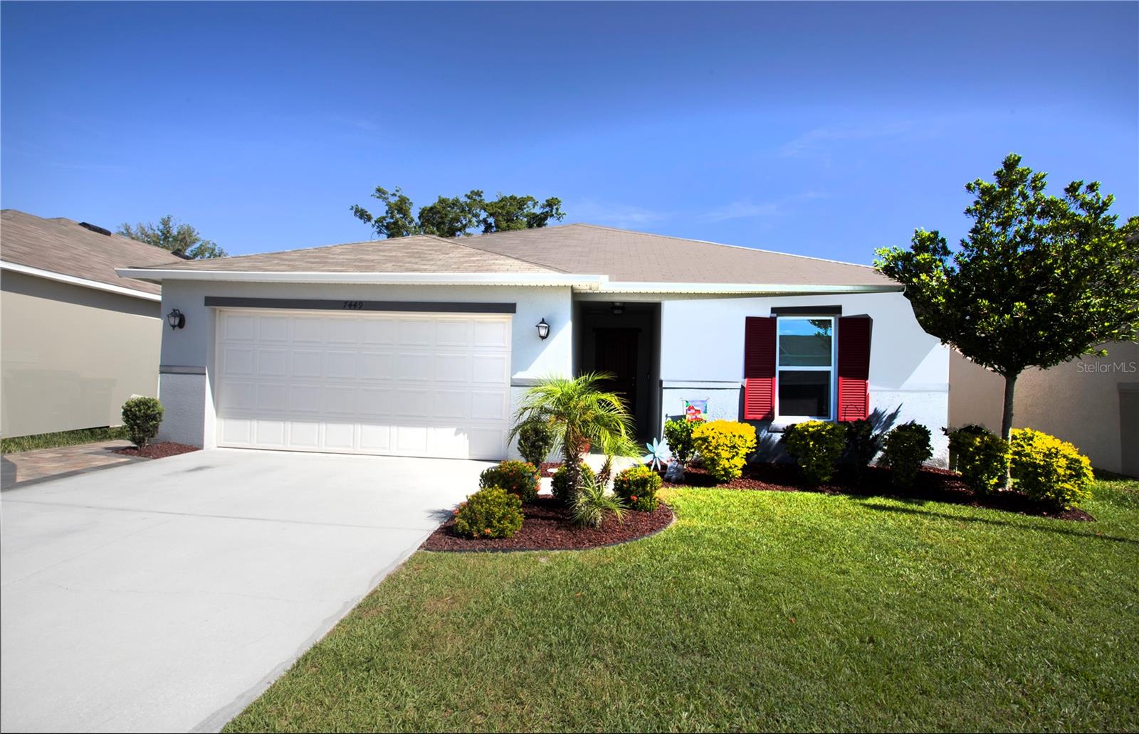 HIGHLY DESIRABLE CAYDEN RESERVE! VERY REASONABLE HOA AND NO CDD! METICULOUSLY MAINTAINED HOME WITH PRIDE OF OWNERSHIP! FENCED-IN BACKYARD! FANTASTIC LOCATION! HUGE SCREENED-IN LANIA! GOOD SCHOOLS! BONTIQUE NEIGHBORHOOD! Come See This Gorgeous “Like New” KB Home Built In 2019 With “Just Over” 1,700 Square Feet Of Living Area And “Just Shy” Of 2,450 Square Feet Under Roof! Your New Beautiful Kitchen Has Cherry Wood Cabinets W/Lots Of Counter Space, Black Appliances, Massive Island W/High Bar For Entertaining/Eating, Large Closet Pantry, And Ceramic Tile Floors! The Private Owners Suite Boast Of Large/Open Bedroom, Dual Sinks With Nice Size Shower, Huge Walk-In Closet, And Lots Of Natural Light! Here Are Some More Amazing Features In Regards To This Home: Fresh Paint Thru-Out Most Of This Home On The Interior, Huge Screened-In Porch W/Privacy Screen, Large Open Porch W/Pavers For Enjoying The Backyard, Plush/Well Maintained Landscaping, Custom Cabinets And Shelving In Garage, High Ceilings In Living Areas, Fully Fenced-In Backyard, Custom Paver Sidewalk Around Side Of, Split Floor Plan W/Great Natural Light Everywhere And All Lights/Fans/Blinds/Drapes Are Included! This Home Is Located Near Restaurants, Shopping, Schools, Hospital, Churches, Recreation, And Much More! You Can Be On Highway 98 Or Interstate 4 In Minutes And Tampa/Orlando Are Just A Short Drive Away! Please Call Your Agent To Schedule Your Private Showing Today!
