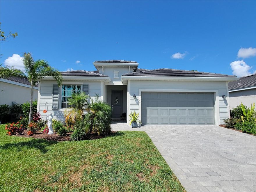 Welcome to this beautifull  and spacious home in the sought after neighborhood of Antigua at Wellen Park.  Experience the pinnacle of Florida living in this stunning new construction community located in Wellen Park. This  popular Marsala model features three bedrooms, three bathrooms, and a versatile den, providing ample space for family life and entertaining. Nestled in a quiet and neighborhood, this well-maintained property features peaceful water and preserve views, spacious living areas, and the Florida lifestyle many buyers are searching for.

 The bright open-concept floor plan is designed for comfort and functionality. The spacious living room flows seamlessly into the dining area and kitchen, creating an inviting space for relaxing or entertaining guests.

The well-appointed kitchen includes ample cabinet space, modern appliances, and a convenient layout for everyday living. The primary suite serves as a private retreat with a generously sized bedroom, walk-in closets, and en-suite bathroom.

Step outside to enjoy serene waterfront views from the backyard and screened lanai — a beautiful setting for morning coffee, evening sunsets, or simply enjoying the peaceful surroundings. 

Conveniently located just minutes from shopping, restaurants, golf courses, school and the beautiful Gulf beaches of Venice and Englewood. Costco is only a short 2-minute drive away. Whether searching for a full-time residence, seasonal getaway, or investment property, this home is a fantastic opportunity.

The Wellen Park area is set to feature a brand-new high school and K-8 school nearby, adding additional convenience to this sought-after location.

Don’t miss this opportunity to own a beautiful  property in one of Southwest Florida’s most desirable areas!