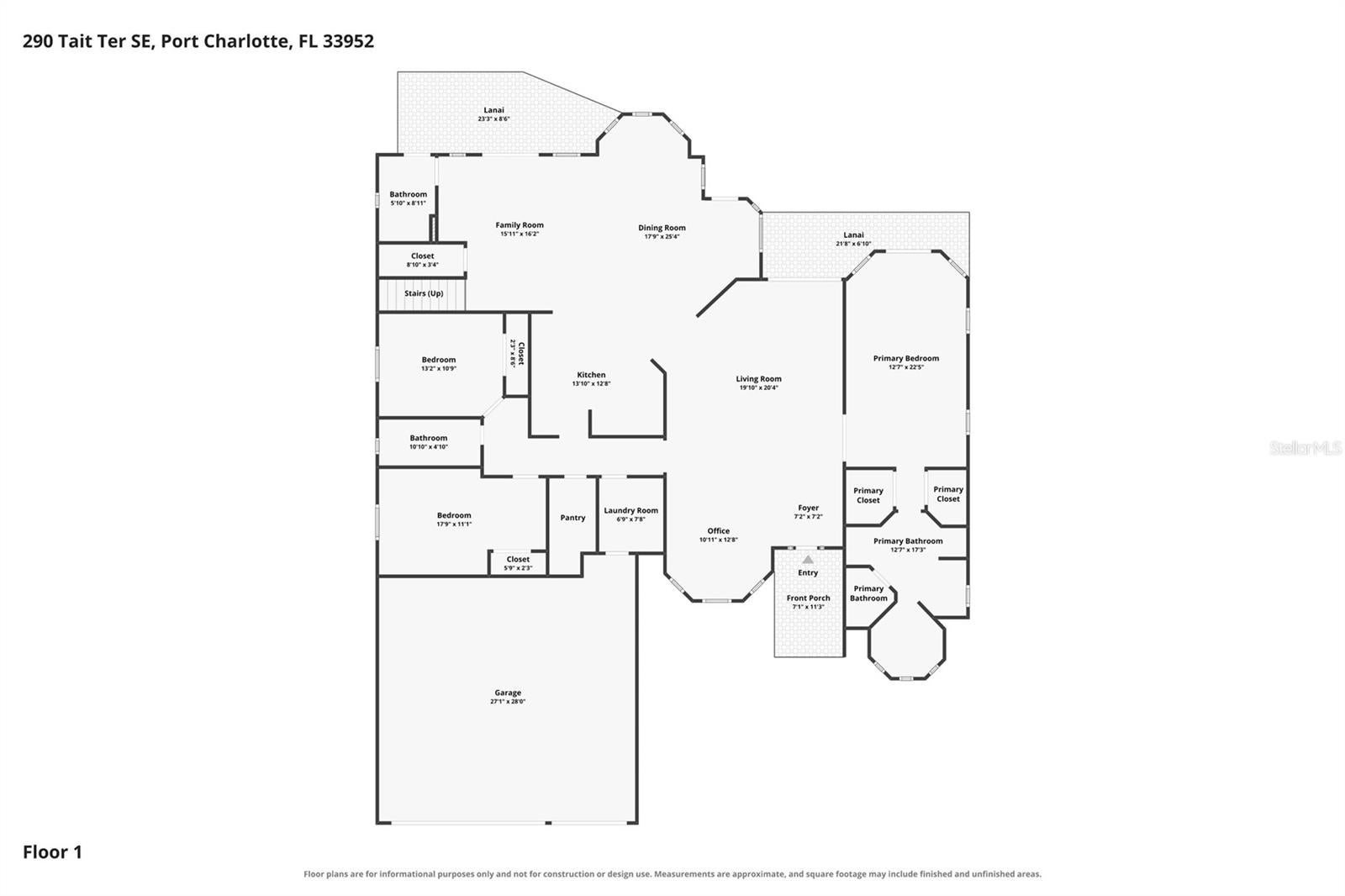 290 Tait Ter SE, Port Charlotte, FL, 33952, USA, 4 Bedrooms Bedrooms, ,4 BathroomsBathrooms,Residential,Active,290 Tait Ter SE,C7521381