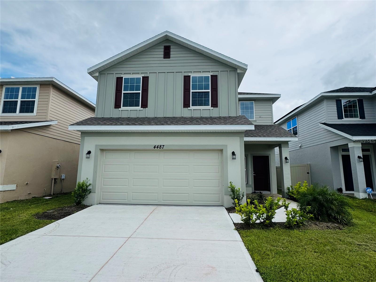 Buyer Flex Cash Available & No CDD!
This spacious 4-bedroom, 2.5-bathroom, 2-story home features 2,202 sq. ft. of thoughtfully designed living space. The open-concept layout offers a large living area, dining space, and modern kitchen with a central island and ample cabinet storage. Upstairs, the primary suite includes a private bath and walk-in closet. Three additional bedrooms provide flexibility for guests, a home office, or hobbies.
Enjoy outdoor living with a covered patio and a 2-car garage. Located in Harmony Central, St. Cloud’s final phase of a master-planned golf community, this home offers access to top-rated schools, community pool, cabana, and parks.
With no CDD fees, builder-paid closing costs, and flex cash available, this is a rare opportunity in one of Central Florida’s most charming and convenient locations—just minutes from Lake Nona, Orlando, and the Florida Turnpike.