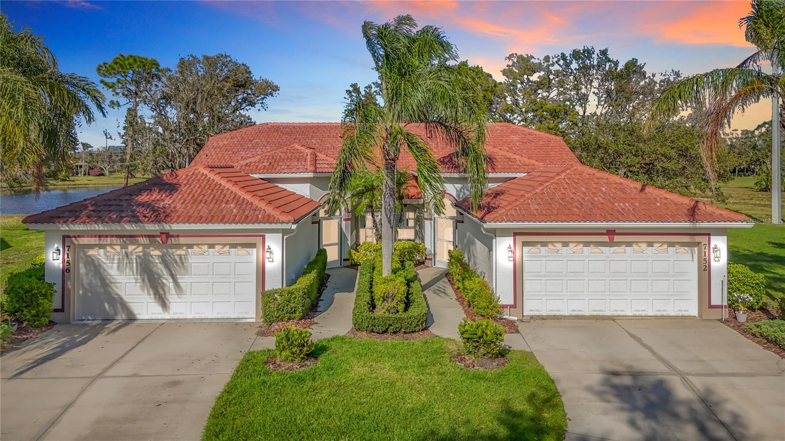 Welcome to your dream home in the distinguished Tara Golf and Country Club community of Bradenton! This charming 3-bedroom, 2-bath half-duplex features a private pool with serene water, conservation, and golf course views. The only private pool in Melrose Gardens! Recent upgrades include a new roof in 2024, newer kitchen appliances, a water heater added in August 2024, and a newer A/C unit. As a resident, you'll enjoy exclusive access to a championship golf course, with your monthly fees. Plus, a social membership provides access to a vibrant community lifestyle. Cable is also included for your convenience. Enjoy the convenience of being just 7 miles from Bradenton Beach and very near I-75 for easy commuting. Book your tour now to see the ultimate Florida lifestyle with this "maintenance-free" home, where relaxation meets luxury! Spend less time on upkeep and more time enjoying the golf course, clubhouse restaurant and bar, an indoor pickball court is coming soon, and countless other perks that make this community truly exceptional! Please see attachment for full breakdown of fee schedules and opportunities!