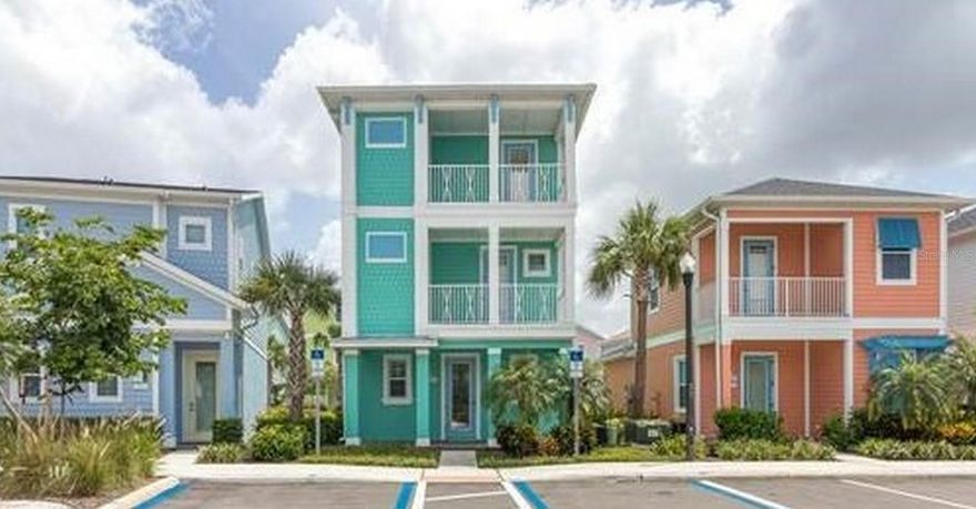 Currently Leased ~ AVAILABLE FOR MOVE IN ON 11/17/25 – YOUR FUTURE HOME AWAITS! Beautifully Furnished 4 Bedroom, 4.5 Bath Cottage Available for Long-Term Rental at Margaritaville Resort Orlando! Features a City Furniture "Key West Sunset" Theme Furniture Package and ALL Necessary Housewares. Living Room has In-Ceiling Speakers that Connect to the TV or your Phone Via App! Upgraded Appliances, "Wood" Tile Floors, Quartz Kitchen Countertops, Full Size Washer and Dryer Included. Property has a King Bedrooms, 2 Queen Bedrooms and a Twin Bedroom, all with En Suite Bathrooms. Balcony Overlooks the Gorgeous Backyard Patio - Enjoy Soaking Up the Sun During the Day or Perfect for Dining Under the Stars. Rental Rate includes Cable TV, Internet, Phone, Trash Pickup, Landscaping Maintenance and Irrigation, Pest Control, Gym Access, 24 Hour Security. Membership to the Fins Up Beach Club Amenities is Included for Leases or Subsequent Lease Extensions with a Minimum of 90 Days Each which includes Access to All Pools, Gym and the Salty Rim Bar & Grill. UTILITIES (Electric, Gas and Water) are ALSO INCLUDED in Rent up to $300 per Month! Unique First of its Kind Resort with Multiple Pools, Gym, On-Site Water Park, Sunset Walk Restaurants, Bars, Live Music, Retail and More! LOCATED MINUTES FROM DISNEY PARKS! Come Enjoy Your Own Slice of Paradise!
