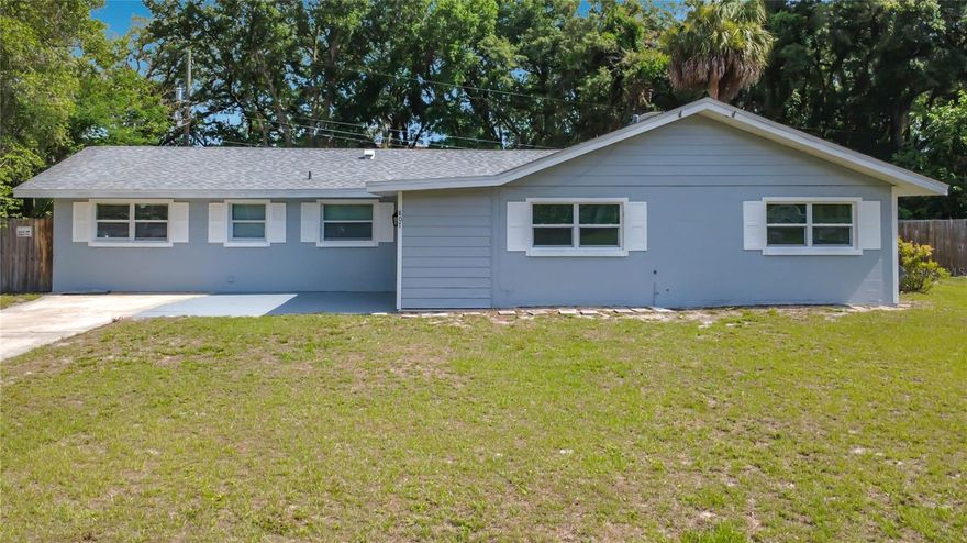 This beautifully updated 4 bedroom, 2 bath home offers the perfect blend of comfort, space, and convenience all with NO HOA! From the moment you step inside, you are welcomed by a foyer that opens into a spacious living room filled with natural light from the sliding glass doors. The open flow continues seamlessly into the dining area, creating an inviting space perfect for both everyday living and entertaining.
The home has been thoughtfully updated with new flooring throughout, an updated kitchen, updated bathrooms, and new stainless steel appliances, making it truly move in ready. The layout offers both functionality and privacy, with three bedrooms located on one side of the home, including the primary suite, while the fourth bedroom is situated on the opposite side with its own private entrance ideal for guests, a home office, or multi generational living.
Step outside to enjoy the large screened in porch overlooking a spacious fully fenced backyard with no rear neighbors, offering the perfect setting for relaxing, entertaining, or enjoying added privacy. Conveniently located near major highways, shopping, dining, and everyday amenities, this home also gives you access to community features including a park, tennis courts, and basketball courts.
With modern updates, a flexible floor plan, and a prime location, this home is one you do not want to miss! Schedule a showing today!