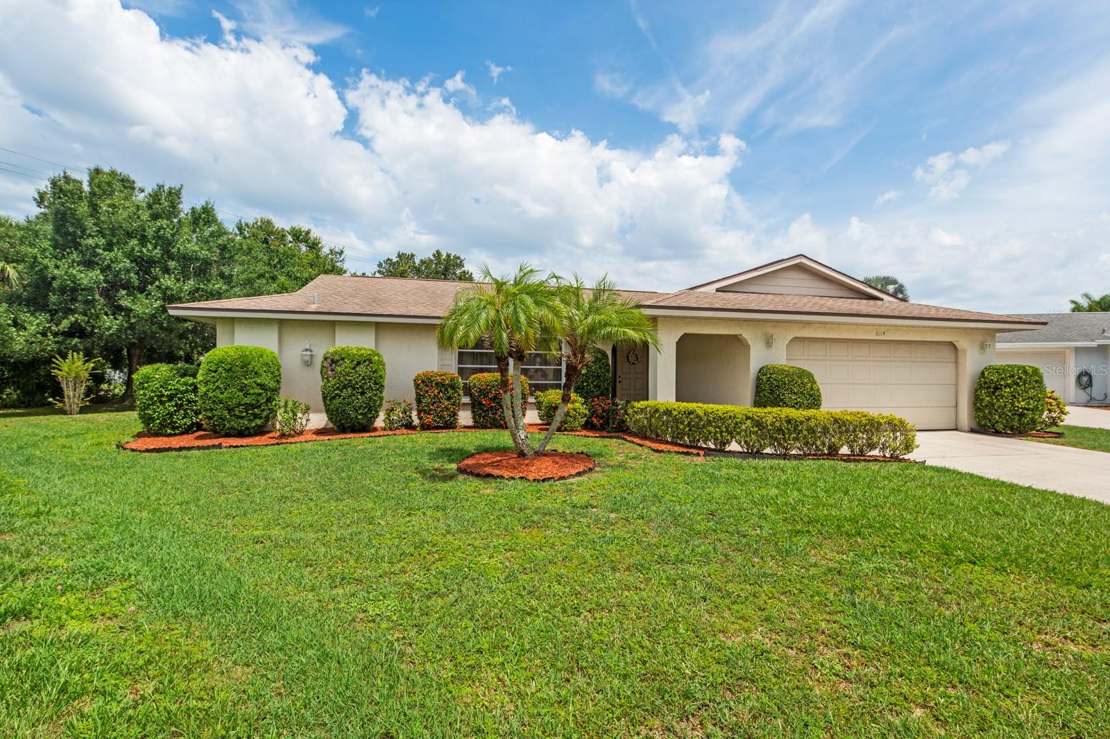 Premium location, family-friendly community, short drive to the beach, shopping, restaurants, and sought-after schools. This home features spacious living and dining area, three-bedroom/two-bathroom, two car garage, and a cozy backyard with room to build a pool. The sliding glass doors, off the great room, open up to the patio, bringing a lot of natural light. This oversized lot includes a huge backyard and large lanai overlooking a peaceful setting. This is the opportunity to experience comfort, style, and convenience in one of the most sought-after areas of Sarasota.