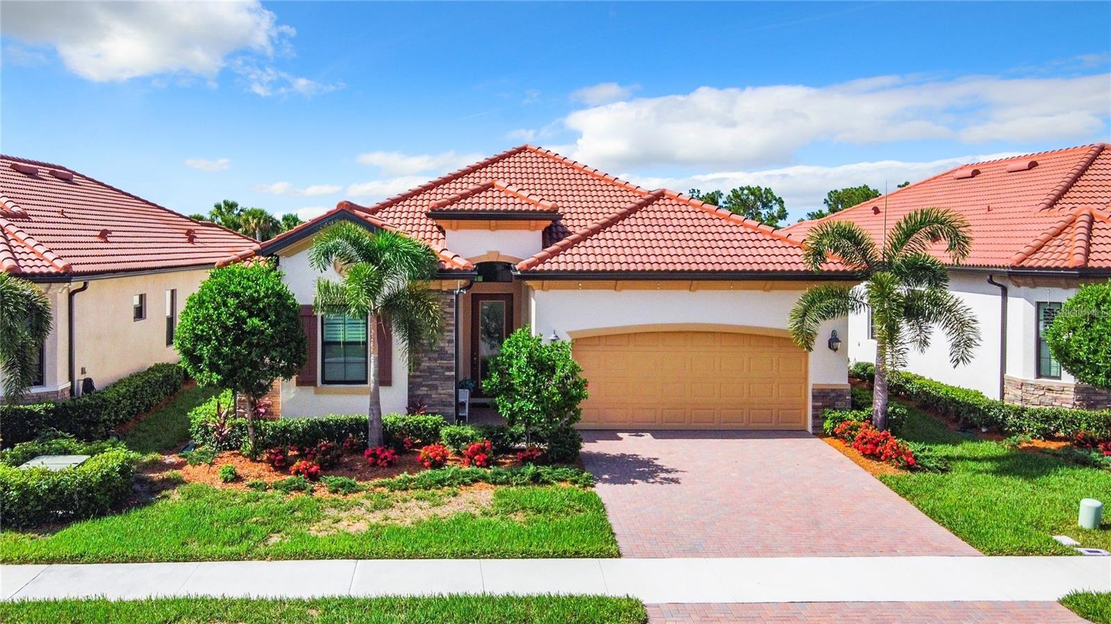BOOKED JAN 10-MAY 10, 2026. Spacious 3-Bed Oasis with 3 Baths & Elegant Furnishings. Infused with coastal charm and modern elegance, this stunning 3-bedroom, 3-bathroom home with a Den at 25025 Spartina Drive, Venice, FL, offers an exquisite living experience. Spanning 2,252 square feet, this beautifully furnished sanctuary welcomes you with a seamless blend of comfort and style. Each spacious room is thoughtfully curated to evoke a sense of tranquility and inspiration, making it the perfect retreat for relaxation or productivity. The open-concept living areas boast high-end finishes and abundant natural light, creating an inviting atmosphere for both entertaining and everyday living. The fully equipped kitchen is a chef’s delight, encouraging culinary exploration with its modern appliances and ample counter space. Unwind in the master suite, a private haven designed to soothe and recharge with its luxurious amenities. The additional bedrooms offer versatility, accommodating guests or crafting a personalized workspace. Enjoy the Florida lifestyle to the fullest with outdoor space that provides a heated pool/spa, gas grill and a firepit that invite you to bask in the sunshine. Nestled in the vibrant community of Sarasota National, renters will enjoy access to an 18-hole golf course, perfect for avid golfers. Additionally, the 30,000 sq ft amenity center boasts a resort-style pool, fitness center, tennis courts, pickleball, and multiple on-site dining options. With a required minimum stay of 3 months, this property is ideal for those seeking an extended vacation in beautiful Venice, Florida, where stunning sunsets await. Seasonal rental only, available December - May for $8,000 monthly. Tourist tax of 13% is in addition to the rent. Combined utilities of electric and water are included up to $150 monthly.