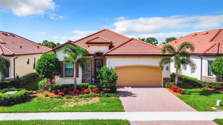 BOOKED JAN 10-MAY 10, 2026. Spacious 3-Bed Oasis with 3 Baths & Elegant Furnishings. Infused with coastal charm and modern elegance, this stunning 3-bedroom, 3-bathroom home with a Den at 25025 Spartina Drive, Venice, FL, offers an exquisite living experience. Spanning 2,252 square feet, this beautifully furnished sanctuary welcomes you with a seamless blend of comfort and style. Each spacious room is thoughtfully curated to evoke a sense of tranquility and inspiration, making it the perfect retreat for relaxation or productivity. The open-concept living areas boast high-end finishes and abundant natural light, creating an inviting atmosphere for both entertaining and everyday living. The fully equipped kitchen is a chef’s delight, encouraging culinary exploration with its modern appliances and ample counter space. Unwind in the master suite, a private haven designed to soothe and recharge with its luxurious amenities. The additional bedrooms offer versatility, accommodating guests or crafting a personalized workspace. Enjoy the Florida lifestyle to the fullest with outdoor space that provides a heated pool/spa, gas grill and a firepit that invite you to bask in the sunshine. Nestled in the vibrant community of Sarasota National, renters will enjoy access to an 18-hole golf course, perfect for avid golfers. Additionally, the 30,000 sq ft amenity center boasts a resort-style pool, fitness center, tennis courts, pickleball, and multiple on-site dining options. With a required minimum stay of 3 months, this property is ideal for those seeking an extended vacation in beautiful Venice, Florida, where stunning sunsets await. Seasonal rental only, available December - May for $8,000 monthly. Tourist tax of 13% is in addition to the rent. Combined utilities of electric and water are included up to $150 monthly.
