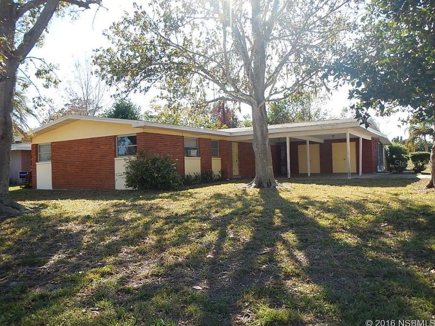 Great Price!! Great potential!! Solid brick home located on a beautiful corner lot with attached 2 car carport. Home features a large screen enclosed porch and separate utility room with its own half bath. Enclosed porch has a fireplace and lots of built in storage. This little gem just needs a little attention to make it the perfect home. All information recorded in the MLS is intended to be accurate, but cannot be guaranteed. Measurements are approximate. HIGHEST & BEST OFFERS TO BE SUBMITTED BY MIDNIGHT 2/9/2017. ;Water: City