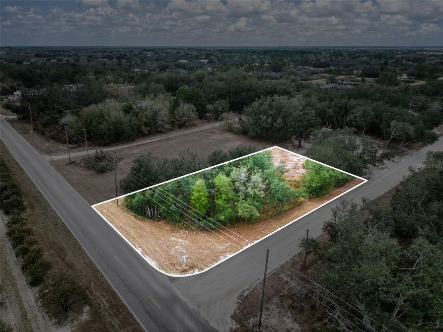 Build your vision on this spacious corner parcel in Avon Park, perfectly positioned and ready for your plans! This oversized
homesite measures approximately 100×120 and sits high and dry at just under half an acre, offering plenty of room for
your dream home, outdoor living, or future additions. With no HOA, you’ll enjoy flexibility and freedom, while nearby
utilities and well-kept neighboring homes make development easy and appealing. Known as the City of Charm, Avon Park
offers a welcoming small-town atmosphere filled with local restaurants, unique shops, and a lively Main Street.
Conveniently located just 20 minutes south of Lake Wales, this growing community blends peaceful living with
accessibility. Priced to sell — owner says bring all offers! Don’t miss this opportunity to secure a prime corner lot in one of
Central Florida’s hidden gems.