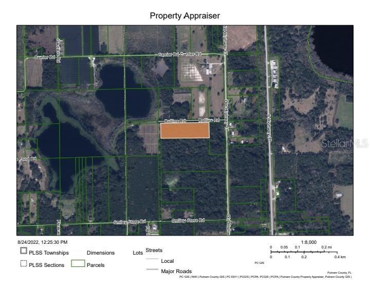 6.83 AC Parcel located just outside of the city limits of Crescent City, no road access at this time, zoned AG, short drive to downtown Crescent City where you'll find quaint restaurants, shopping, banks and other local amenities, 30 minutes to Palatka, less than an hour to Daytona Beach. Call listing office for more information.; Cleared: No