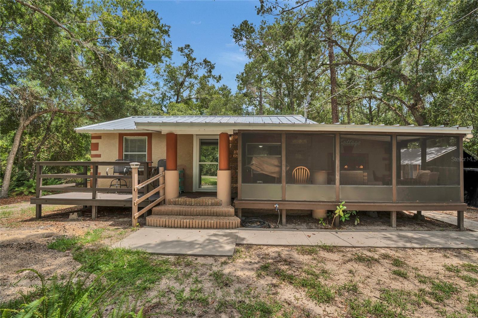 Look no further! Welcome to 2326 Getford Rd, nestled in a quaint and peaceful region of Eustis. This well-maintained 2-bedroom, 1-bathroom home is the perfect blend of comfort and charm. Whether you're a first-time homebuyer, downsizing, or looking for a smart investment, this property offers it all. With a New Roof, newer HVAC system, Newer Well, and updates throughout, this home is move in ready! Step inside and you’ll immediately notice the thoughtful updates—from modern finishes to stylish flooring and fixtures—all while maintaining the home's inviting character. The living space feels warm and cozy, yet functional, and the kitchen is equipped with everything you need to cook and entertain with ease. Outside, enjoy a generous yard surrounded by nature and tranquility—ideal for morning coffee, weekend BBQs, or simply unwinding after a long day. Located in a quiet, established neighborhood just minutes from downtown Eustis, lakes, parks, and shopping, you'll love the balance of serenity and convenience. Don’t miss your chance to own a slice of peace in Central Florida. Schedule your showing today!