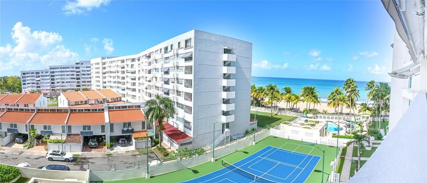 Live in front of the sea and enjoy one of the best ocean views in the tourist area.


This spectacular apartment is located on the 6th floor of the prestigious Playa Serena condominium in Isla Verde, Carolina, Puerto Rico, with direct ocean views and immediate access to one of the most beautiful beaches in the metropolitan area.

The unit has 2 bedrooms and 2 bathrooms, in excellent condition, designed to fully enjoy the coastal lifestyle. Thanks to its exceptional cross ventilation, the apartment receives a refreshing tropical breeze throughout the day, creating a cool, bright, and welcoming atmosphere.

It includes two covered parking spaces, a rare added value in oceanfront properties in Isla Verde.

The Playa Serena condominium is distinguished by its modern facade, elegant lobby, and resort-style amenities that elevate the experience of living or investing:

Fully equipped gym

Tennis court adaptable for pickleball

Modern pool with gazebo for social activities

play area

Game room with pool table and foosball

24/7 security, ensuring peace of mind and well-being


Its greatest attraction is direct access to a wide and spectacular beach, with generous sand, palm trees, and perfect views to enjoy both sunrise and sunset.

Prime location, just minutes from Luis Muñoz Marín International Airport, supermarkets, and the lively tourist district of Isla Verde, with hotels, casinos, restaurants, and first-class entertainment options.

Ideal as a primary residence, second home, or investment in one of the most sought-after areas of Puerto Rico.