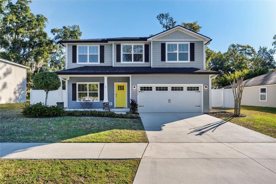 One or more photo(s) has been virtually staged. Exclusive 12-home community. Beautiful residence is tucked away on a quiet cul-de-sac near the river in Flood Zone X, with no building opportunities across the street, offering rare, long-term privacy. TURNKEY two-story 4 Bedroom/3.5 bathrooms. VA ASSUMABLE OPTION! Enjoy quick access to I-295 and I-95 and close proximity to the Jacksonville Zoo and Gardens, River City Marketplace, the new VA Hospital, as well as shopping, schools, beaches, and nearby military bases. An inviting front porch and mature landscaping welcome you into a bright, open floor plan featuring tall ceilings and hardwood-look LVP flooring throughout the first floor. Large windows fill the home with natural light, creating a warm and welcoming atmosphere. The kitchen is thoughtfully designed with granite countertops throughout the home, espresso cabinetry with crown molding, stainless steel appliances, a pantry closet, and a breakfast bar accented by pendant lighting-perfect for everyday living and entertaining.

The primary suite offers a private retreat with a dual-sink vanity, oversized shower with floor-to-ceiling tile, and a massive walk-in closet. Outside, enjoy a covered patio overlooking a fully fenced backyard surrounded by mature trees, ideal for relaxing or hosting gatherings.

Use of Preferred Lender credit up to 1% with accepted offer. VA ASSUMABLE option for qualified VA buyers.

The location further elevates the appeal of this home, offering a lifestyle that blends privacy, convenience, and connection to Jacksonville's best amenities. Situated near the St. Johns River, residents enjoy easy access to boating, fishing, and scenic waterfront views, while nature lovers will appreciate proximity to the iconic Jacksonville Zoo and Gardens, one of North Florida's most beloved attractions. Everyday convenience is just minutes away at River City Marketplace, featuring major retailers, dining, and entertainment options, along with quick access to Jacksonville International Airport. The home is also ideally positioned for military, with close proximity to Naval Air Station Jacksonville, Naval Station Mayport, and other key installations throughout the area.

With nearby schools, shopping, beaches within reach, and effortless access to I-295 and I-95, this location offers a rare balance of peaceful residential living and citywide accessibilitymaking it an ideal place to call home.