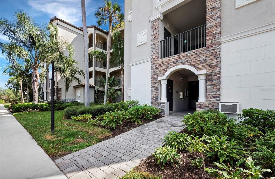 Come get your luxurious permanent vacation on at Lakewood National Golf Club, an Arnold Palmer designed championship golf course and luxury resort community! This 2 bedroom condo is great for long-term or for a quick vacation for all types of vacationers: Golfing, lounging by the pool with a cocktail, playing tennis, relaxing on your lanai overlooking the water, enjoying a spa treatment, taking a fitness class, playing tennis or pickle ball, or meeting up with friends for 19-hole drinks. Special features of this condo include: NO CARPETS!! Luxury Plank Vinyl Flooring in both bedrooms. Kitchen is adorned with an oversized island for entertaining, extra cabinets for plenty of storage, upgraded light fixtures, stainless appliances, and granite countertops. Condo also includes tray ceiling, crown molding, front door motion light, and a pavered lanai with direct access to the stunning backyard. *****COMMUNITY INCLUDES: 36-Hole Arnold Palmer designed golf course, Tiki Bar Grand clubhouse with restaurant (currently under construction), Resort style zero entry swimming pool with lap lanes and heated spa, Smaller satellite pools throughout community, 8 lighted Har-Tru tennis courts + 1 tennis ball machine court with automatic ball retrieval system, 4 pickleball courts, 2 Har-Tru bocce courts, 24-Hour State-of-the-art fitness center, Onsite Fitness Director and TPI Certified Personal Trainer, Variety of group fitness classes to choose from, Full-service spa, Professionally managed homeowners association, Fully maintained lawns, Gated community with 24-hour security. **LOCATION: Centrally located. A+ schools, LECOM, & Manatee Tech East Campus. Minutes to downtown Lakewood Ranch, Waterside downtown dining & recreation, Sarasota nightlife, Sarasota International Airport, the top-rated beaches in the country, UTC Shopping.