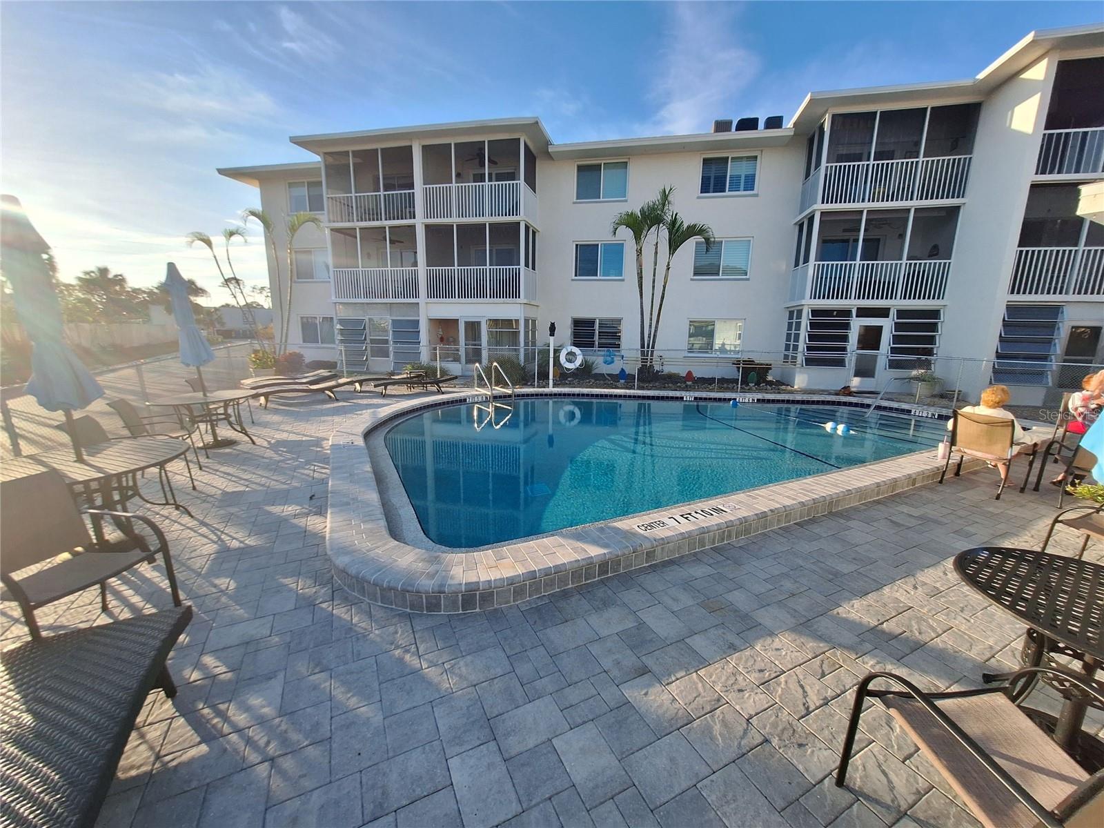 Short term rental available in the 55+ community of Holiday Apts on Venice Island. 3 month minimum stay. Lovely 2 bedroom 2 bathroom fully Turnkey Furnished condo on the 3rd floor. Both bedrooms have ensuite bathrooms. Close to all the Venice Beaches. Enjoy shopping and dining along Historic Venice Ave downtown. Condo association needs 15 days for approval and a board interview by 10 days prior to move in. NO PETS ALLOWED.
