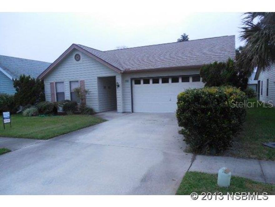 Terrific location with upgrades throughout. Freshly painted, new tile, new appliances. Screened patio, 2 car garage. In pristine condition for quick move in. This is a great value. There is a community pool in Pine Shores.