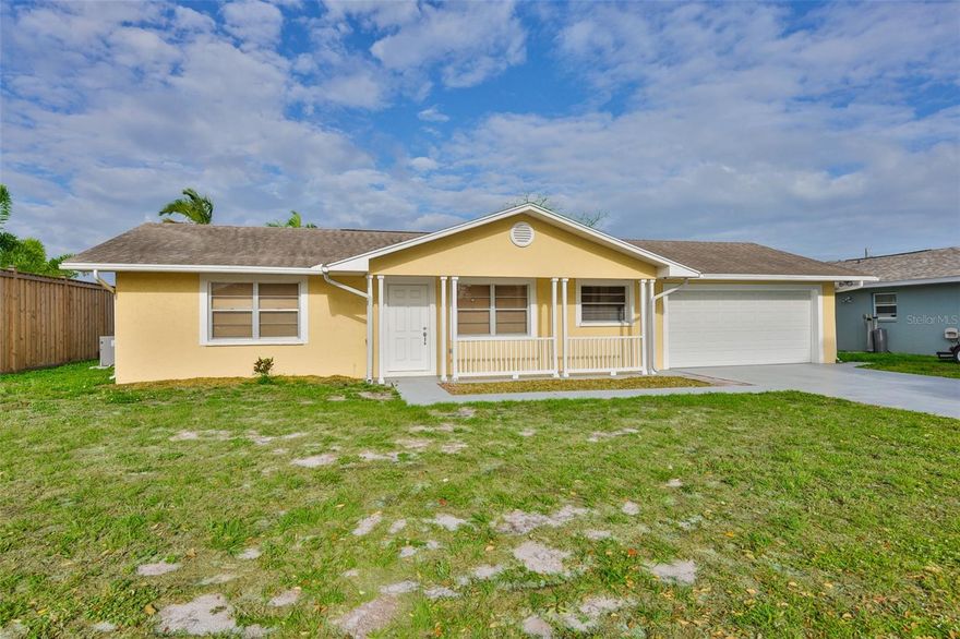 One or more photo(s) has been virtually staged. Welcome to desirable NW Bradenton! Situated on a generous 0.22-acre lot, this solid block, 3-bedroom, 2-bath split plan home offers comfortable one-story living.  Enjoy a carpet-free interior featuring a stylish combination of laminate and tile flooring for both durability and easy maintenance. The kitchen is filled with natural light and offers views of both the front and backyard via window to enjoy front yard views while working at sink and large living room sliders that provide a clear view to the backyard, creating a bright inviting space. The spacious primary suite opens directly to the lanai through sliding glass doors, creating a seamless indoor-outdoor flow. Step outside to your tiled lanai and newly screened —perfect for relaxing or entertaining.  The nearly fully fenced backyard offers privacy and endless possibilities. Whether you dream of adding a pool, creating your own outdoor oasis, or simply enjoying the extra space, this property delivers. With NO HOA and NO DEED RESTRICTIONS, you have the freedom to bring your boat, RV, and all your toys! Perfectly located just minutes from the area’s famous white sand beaches and only 1 mile from the 59th Street Public Boat Ramp, offering direct access to the Manatee River. You’ll also enjoy close proximity to GT Bray Park, the Bradenton Riverwalk, and a wide variety of shopping and dining options.
 Additional highlights include a garage with attic stairs and its own separate air conditioning system—ideal for a home gym, workshop, or man cave. Major updates include a 2023 water heater, 2020 AC, and 2010 roof.