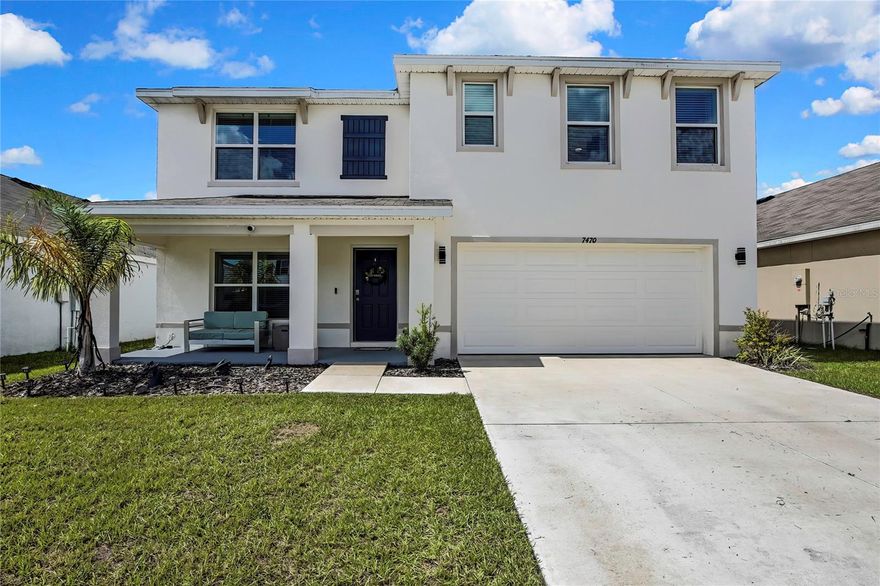 Why wait on new construction when you can move right into this nearly new Hayden model in Waterford? With 5 bedrooms, 3 full bathrooms, and over 2,600 square feet of living space, this home is has plenty of room to spread out.

The open-concept main floor creates the perfect setting for modern living, with the great room flowing into the dining area and gourmet kitchen. The kitchen stands out with quartz countertops, light cabinetry, stainless steel appliances, a spacious sink, and a large center island  open to living room.

At the front of the home, a flex room can be customized as an office or formal dining space. A guest bedroom and full bathroom on the first floor offers a retreat for visitors. Upstairs, a large loft serves as an additional living area, media room, or game space. 

The primary suite is a features dual walk-in closets and a private bath with dual vanities and a walk-in shower. Three more bedrooms, a third full bath, and an upstairs laundry room complete the second level. Washer and dryer do stay with the home.

Technology and convenience are built into this home with a smart system that allows you to control lighting, thermostat, and the Ring doorbell directly from an in-wall panel or smartphone. 

Step outside to a spacious backyard with endless possibilities, plenty of space to put in a pool. The Waterford community is designed for lifestyle and leisure, offering a resort-style pool, clubhouse, playground, dog park, pickleball courts, fitness center and walking trails.

This prime location puts less than 10 miles to Gulf beaches, close to highways for easy commuting, and within an hour of Tampa’s shopping, dining, and airport. Less than 5 minutes to the hospital.

Don’t miss the chance to make this move-in ready home yours! It's a perfect blend of space, technology, and modern amenities in a fantastic community. Schedule your showing today!
